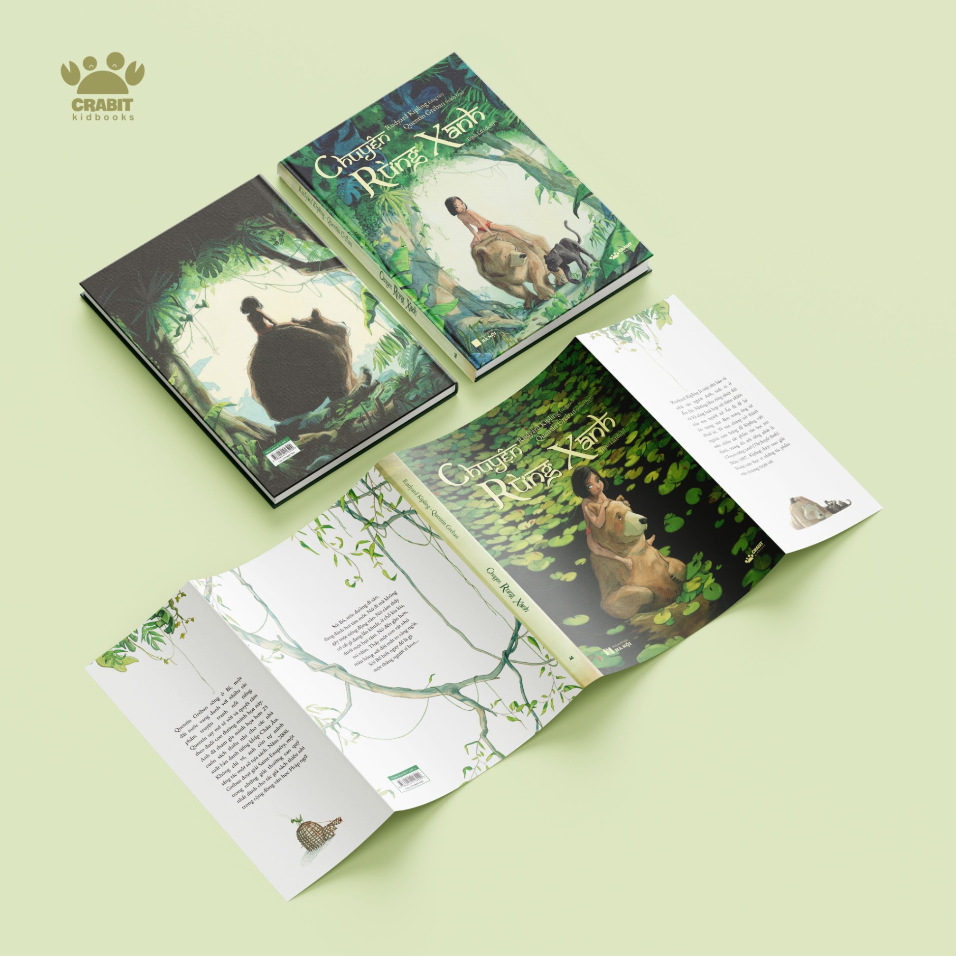 tủ sách văn học - chuyện rừng xanh - bìa cứng - Ảnh 5