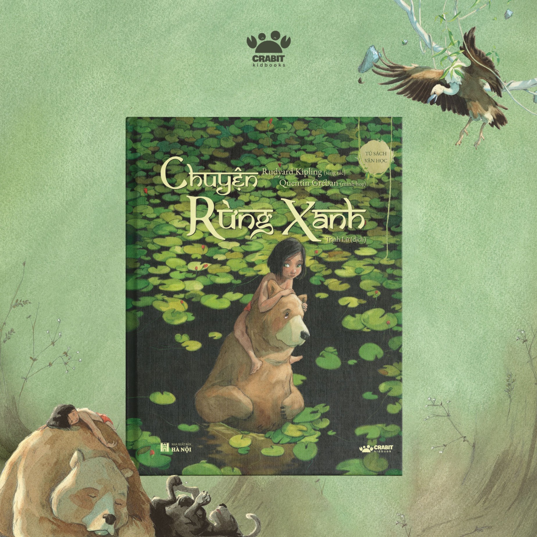 tủ sách văn học - chuyện rừng xanh - bìa cứng - Ảnh 6