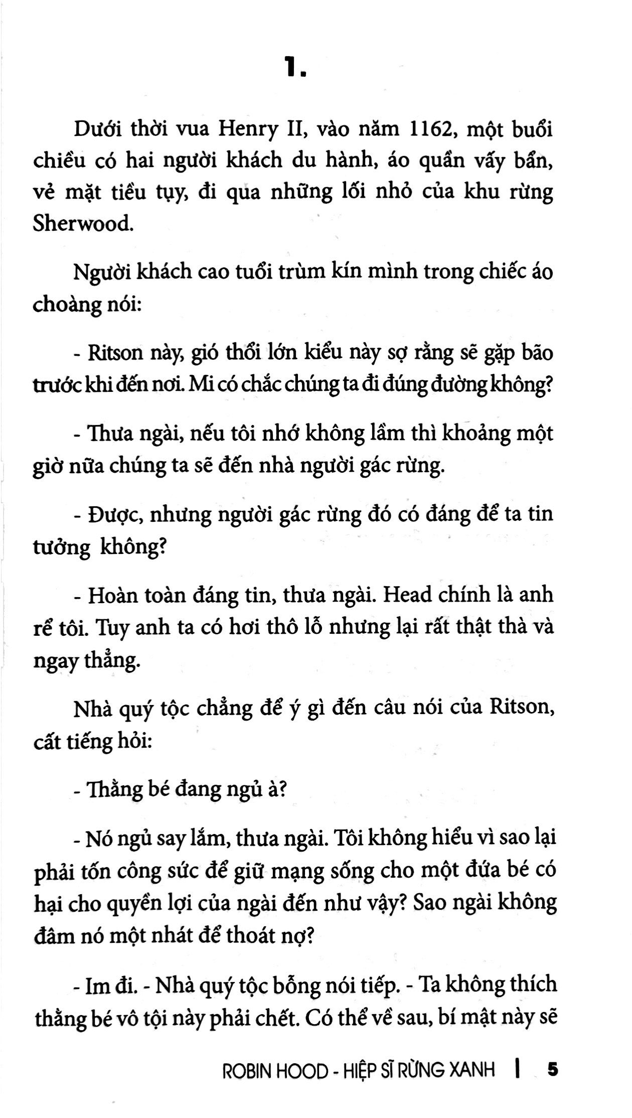 tủ sách văn học cổ điển rút gọn - robin hood - hiệp sĩ rừng xanh - Ảnh 3