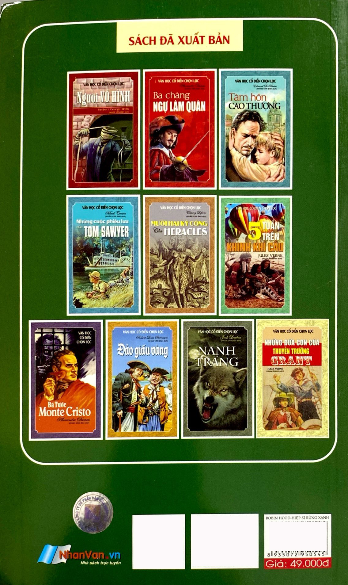 tủ sách văn học cổ điển rút gọn - robin hood - hiệp sĩ rừng xanh - Ảnh 7