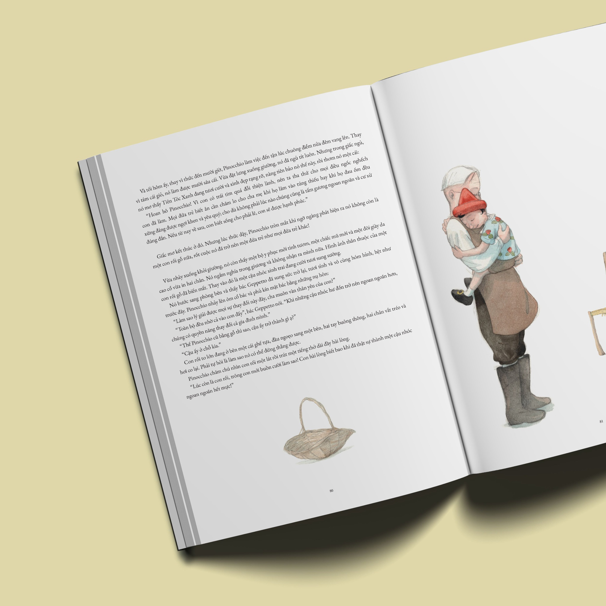 tủ sách văn học - những cuộc phiêu lưu của cậu nhóc pinocchio - bìa cứng - Ảnh 2