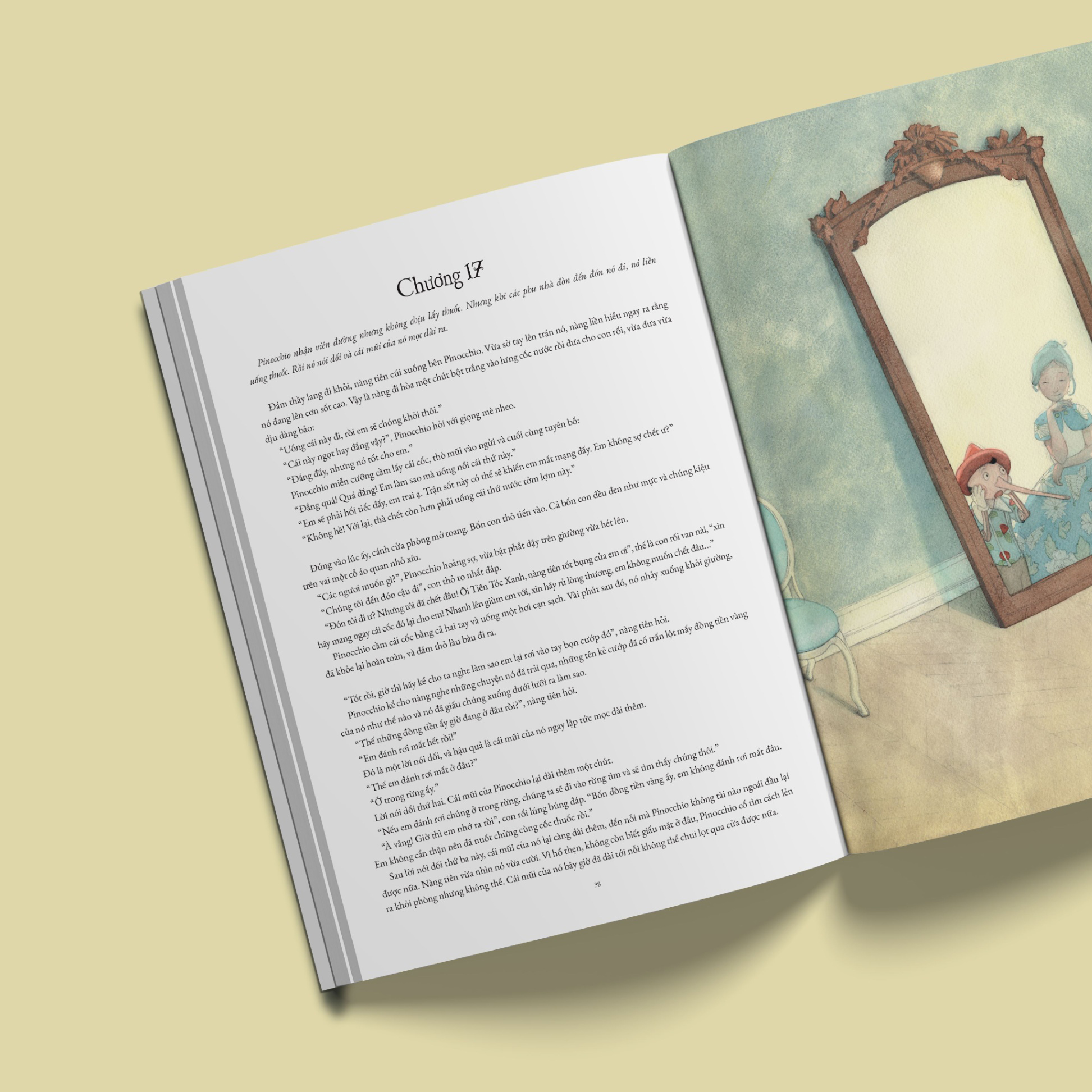 tủ sách văn học - những cuộc phiêu lưu của cậu nhóc pinocchio - bìa cứng - Ảnh 4