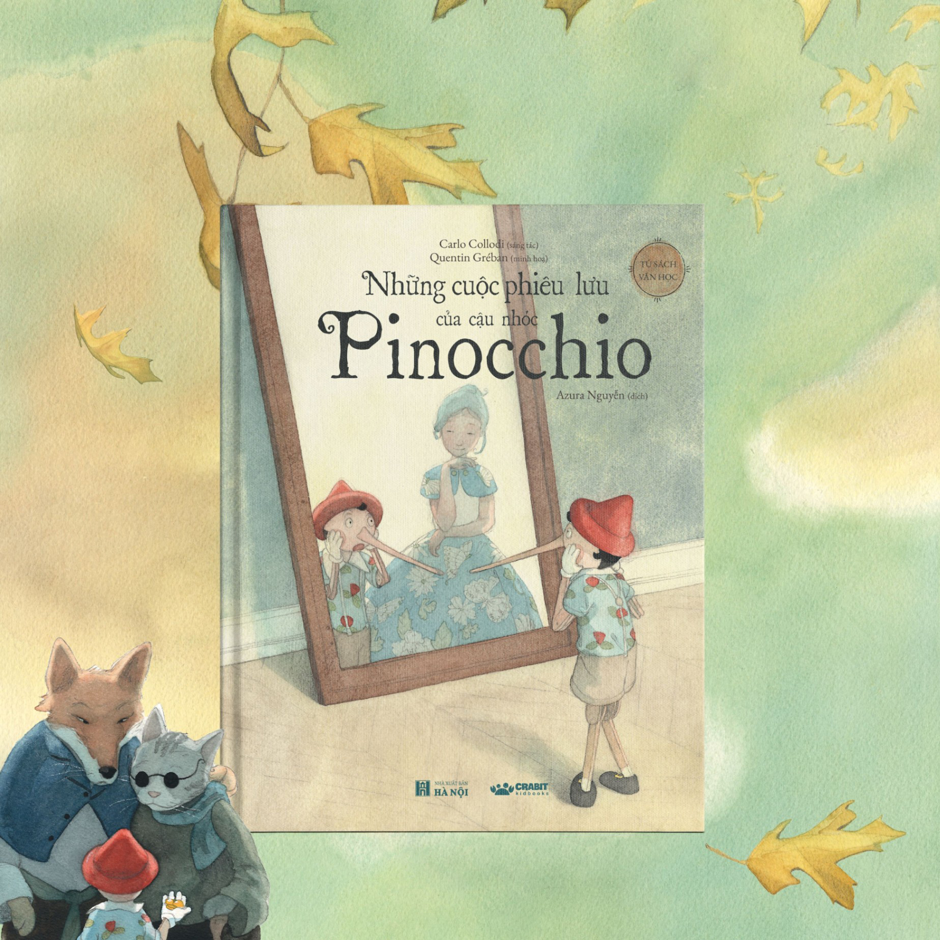 tủ sách văn học - những cuộc phiêu lưu của cậu nhóc pinocchio - bìa cứng - Ảnh 6