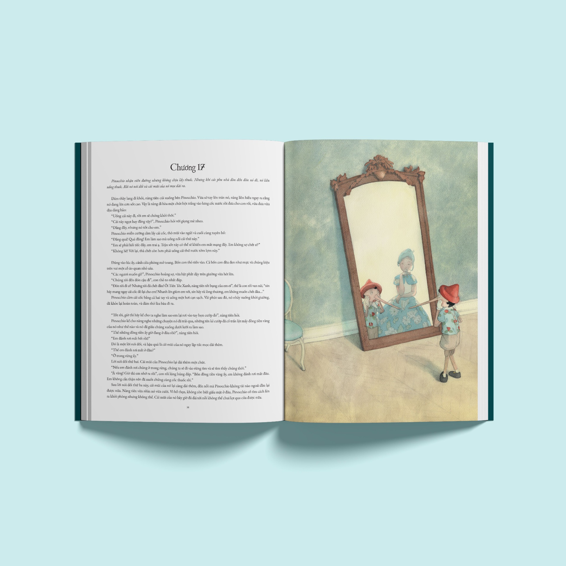 tủ sách văn học - những cuộc phiêu lưu của cậu nhóc pinocchio - bìa cứng - Ảnh 7