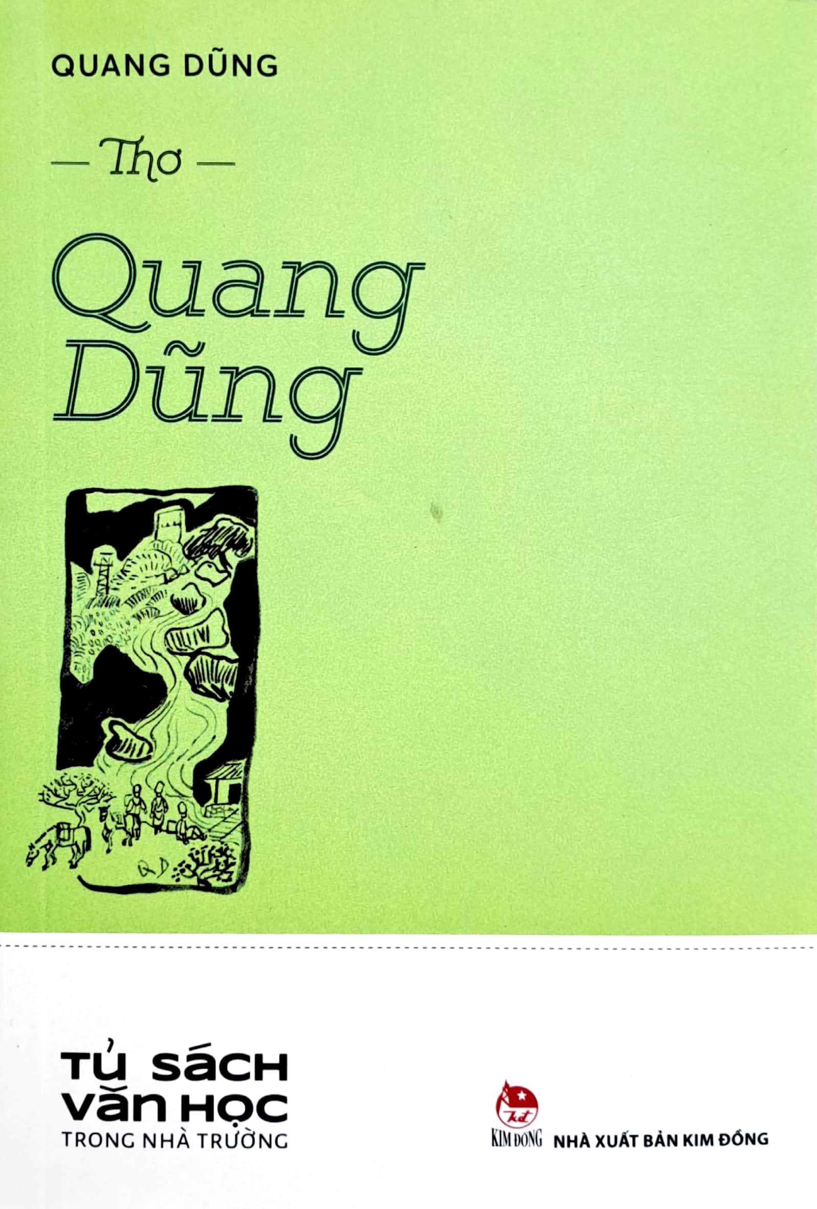 tủ sách văn học trong nhà trường - thơ quang dũng - Ảnh 3