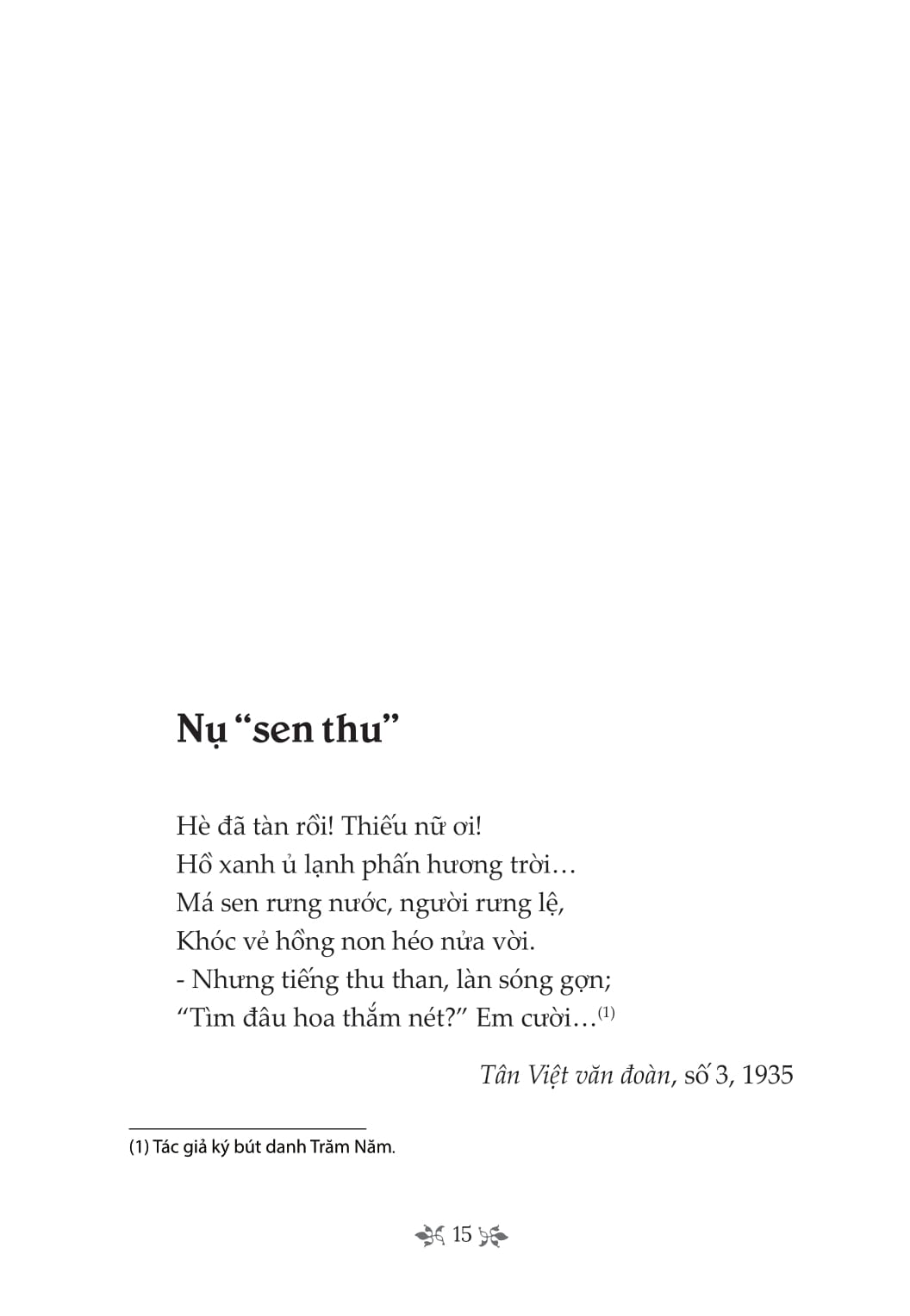 tủ sách văn học trong nhà trường - thơ thâm tâm - Ảnh 5