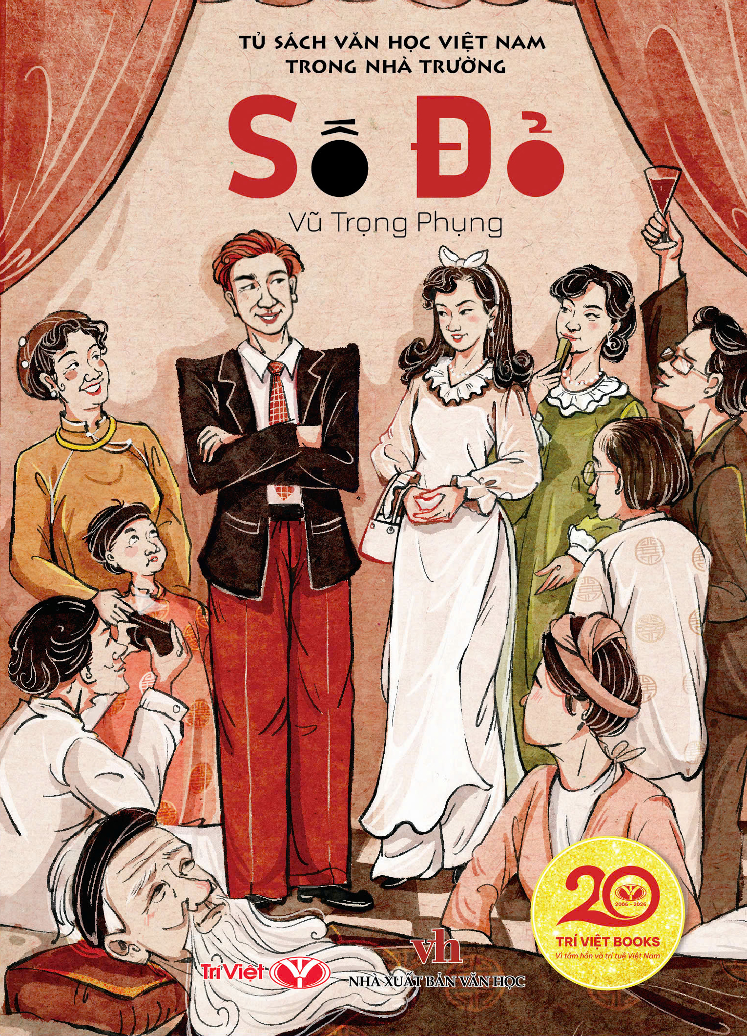 Tủ Sách Văn Học Việt Nam Trong Nhà Trường - Số Đỏ - Ảnh 2
