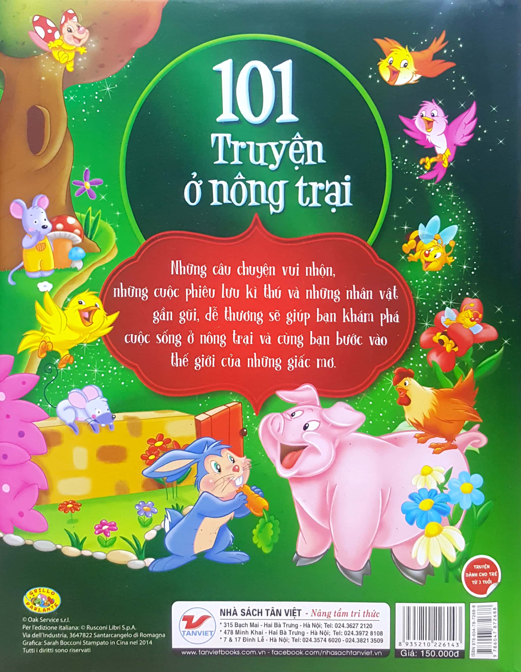 tủ sách vàng cho con - 101 truyện kể ở nông trại - Ảnh 9