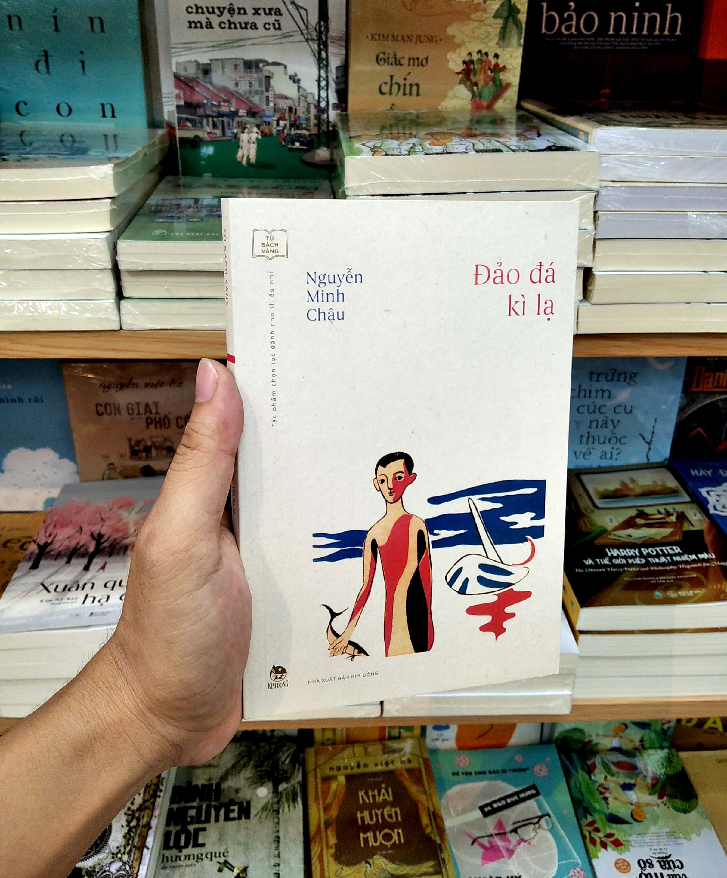 tủ sách vàng - tác phẩm chọn lọc dành cho thiếu nhi - đảo đá kì lạ - Ảnh 2