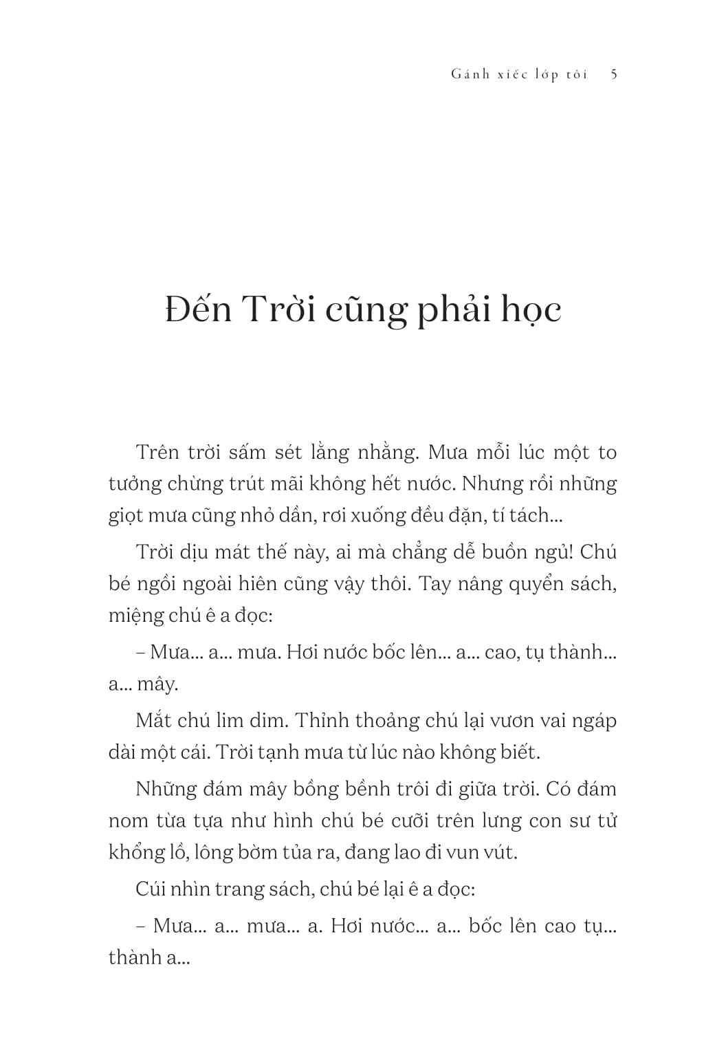 tủ sách vàng - tác phẩm chọn lọc dành cho thiếu nhi - gánh xiếc lớp tôi (tái bản 2024) - Ảnh 3