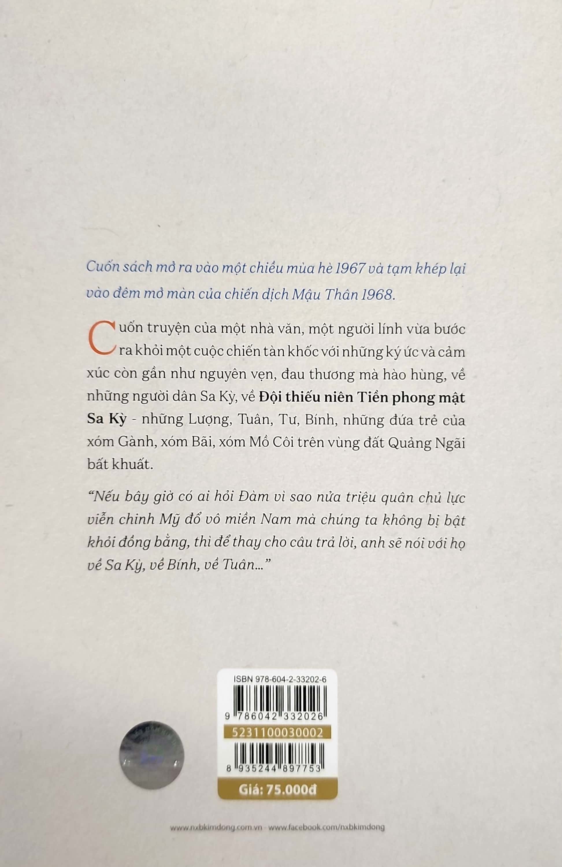 tủ sách vàng - tác phẩm chọn lọc dành cho thiếu nhi - hồi đó ở sa kỳ - Ảnh 8