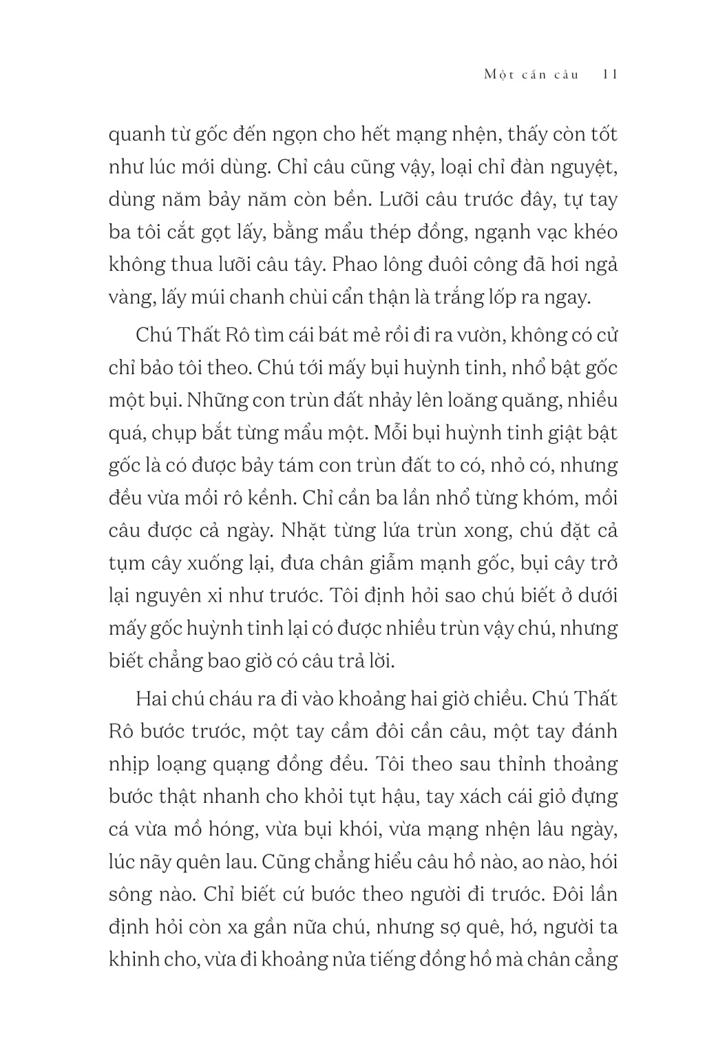 tủ sách vàng - tác phẩm chọn lọc dành cho thiếu nhi - một cần câu (tái bản 2024) - Ảnh 9