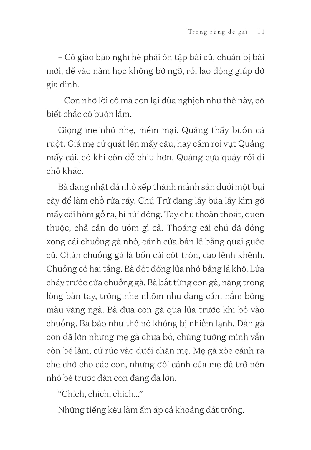 tủ sách vàng - tác phẩm chọn lọc dành cho thiếu nhi - trong rừng dẻ gai - Ảnh 9