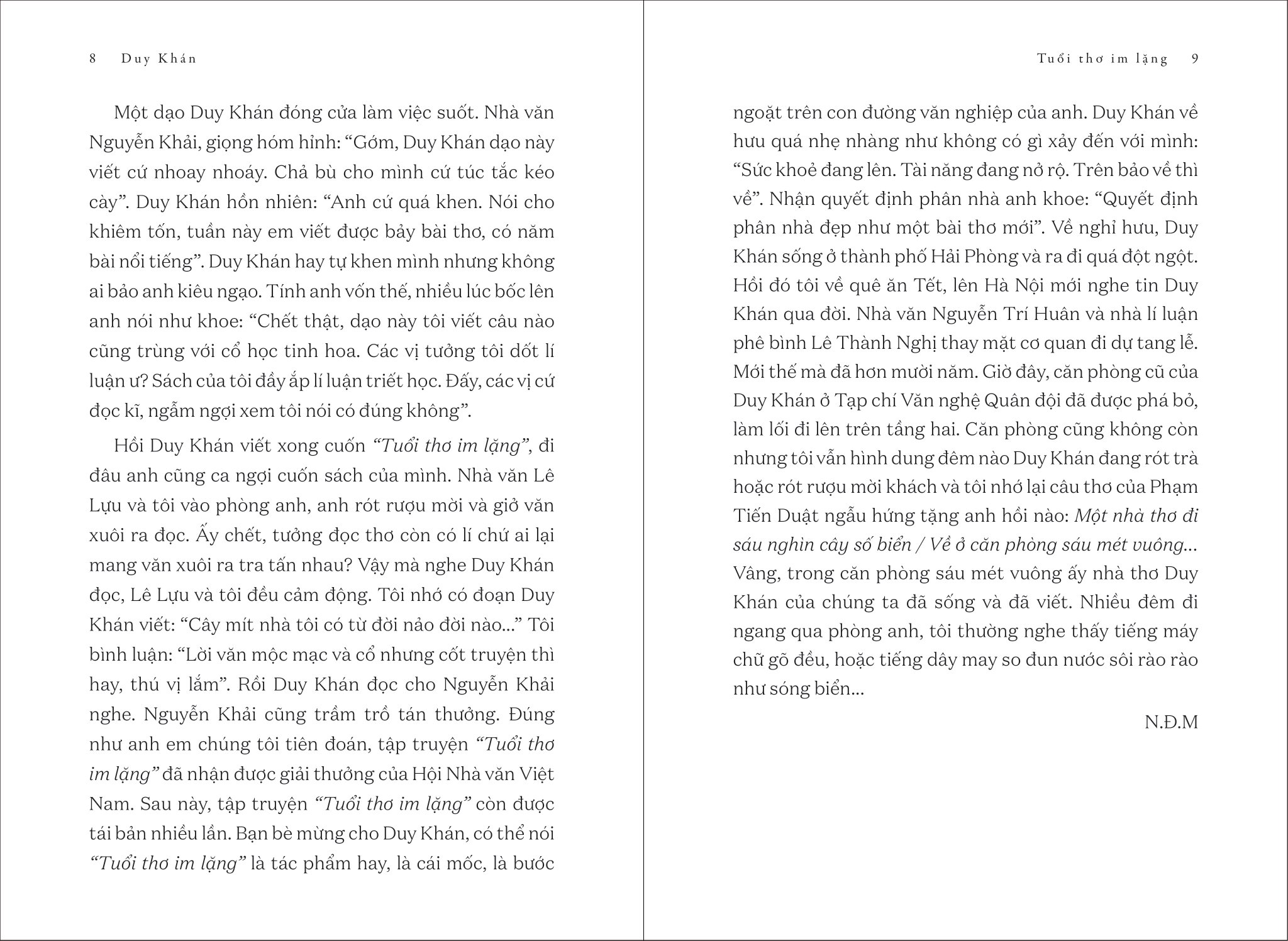 tủ sách vàng - tác phẩm chọn lọc dành cho thiếu nhi - tuổi thơ im lặng (tái bản 2023) - Ảnh 5