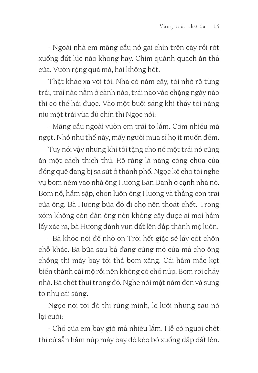 tủ sách vàng - tác phẩm chọn lọc dành cho thiếu nhi - vùng trời thơ ấu (tái bản 2024) - Ảnh 11