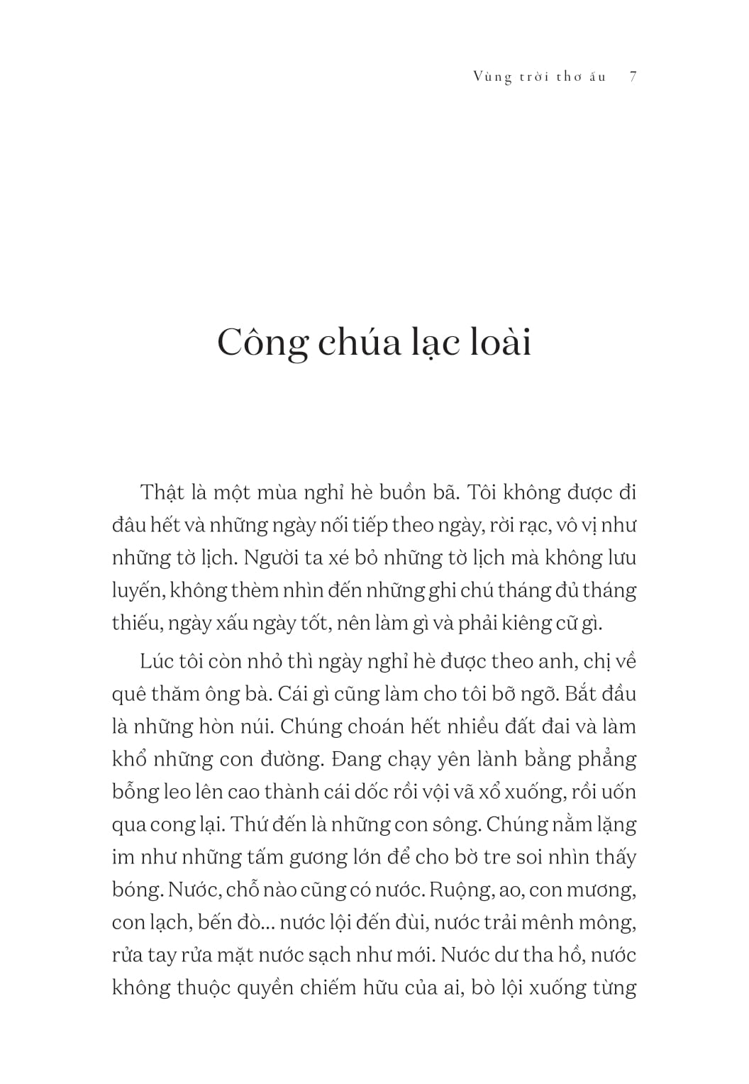 tủ sách vàng - tác phẩm chọn lọc dành cho thiếu nhi - vùng trời thơ ấu (tái bản 2024) - Ảnh 3