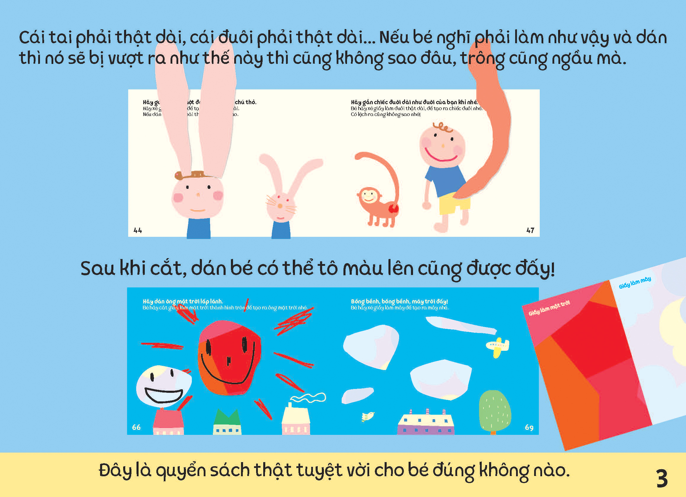 tủ sách vui để học - cắt dán dành cho bé mới bắt đầu - Ảnh 5