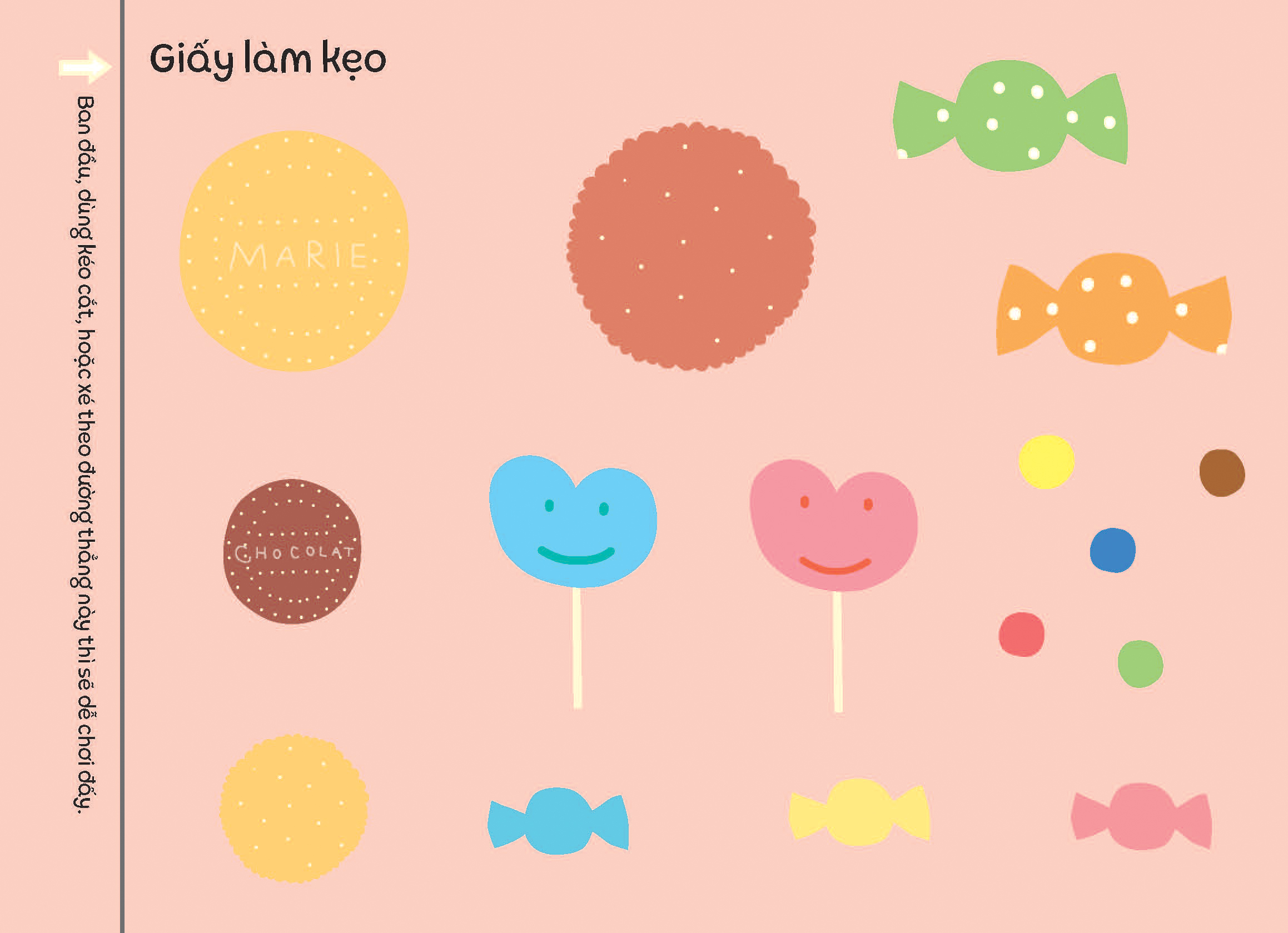 tủ sách vui để học - cắt dán dành cho bé mới bắt đầu - Ảnh 7