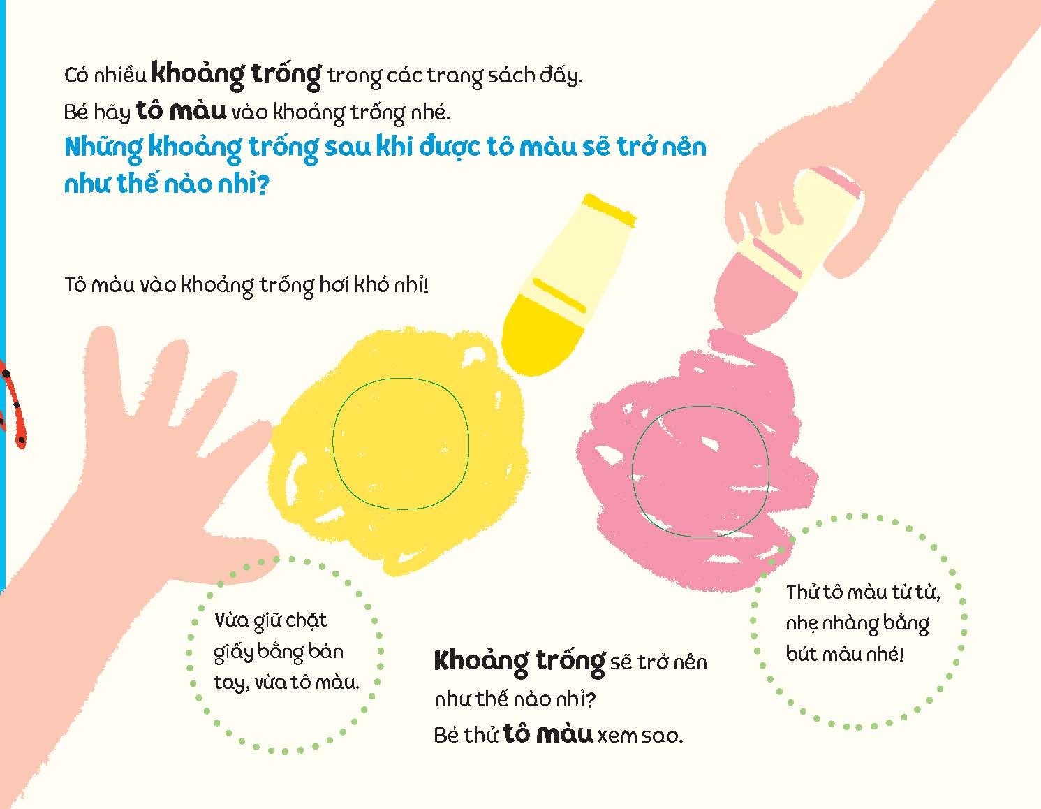 tủ sách vui để học - dòng sách cầm tay - sách tô màu - tô màu vào khoảng trống - Ảnh 4