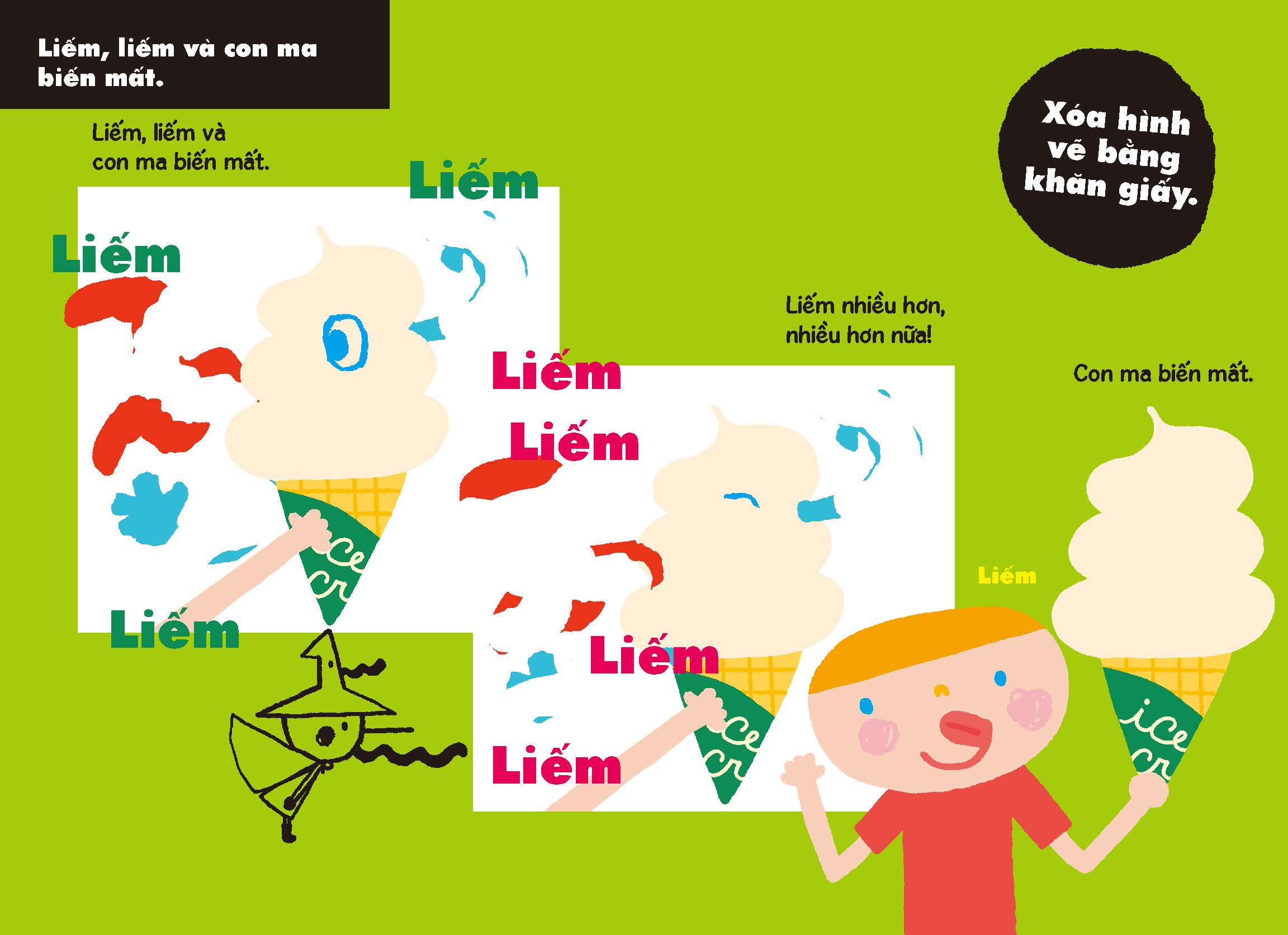 tủ sách vui để học - phù thủy nhỏ - vẽ, xóa, rồi lại vẽ - những người bạn ma - Ảnh 5