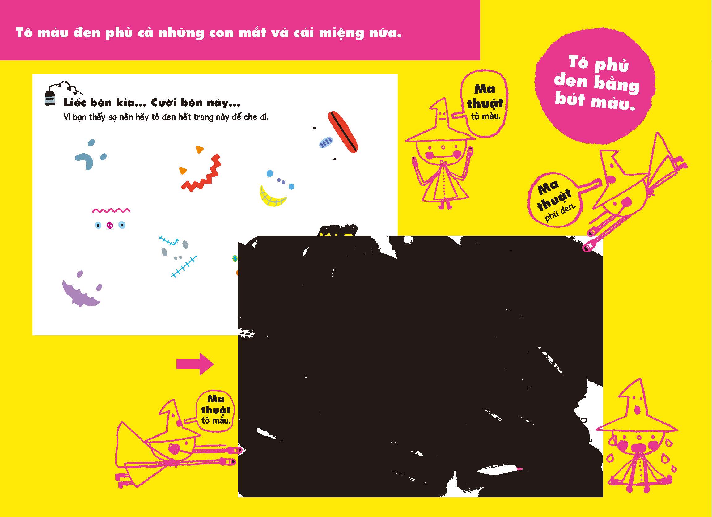 tủ sách vui để học - phù thủy nhỏ - vẽ, xóa, rồi lại vẽ - những người bạn ma - Ảnh 6