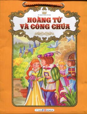 Bìa sách tủ sách vườn cổ tích: hoàng tử và công chúa (bộ)