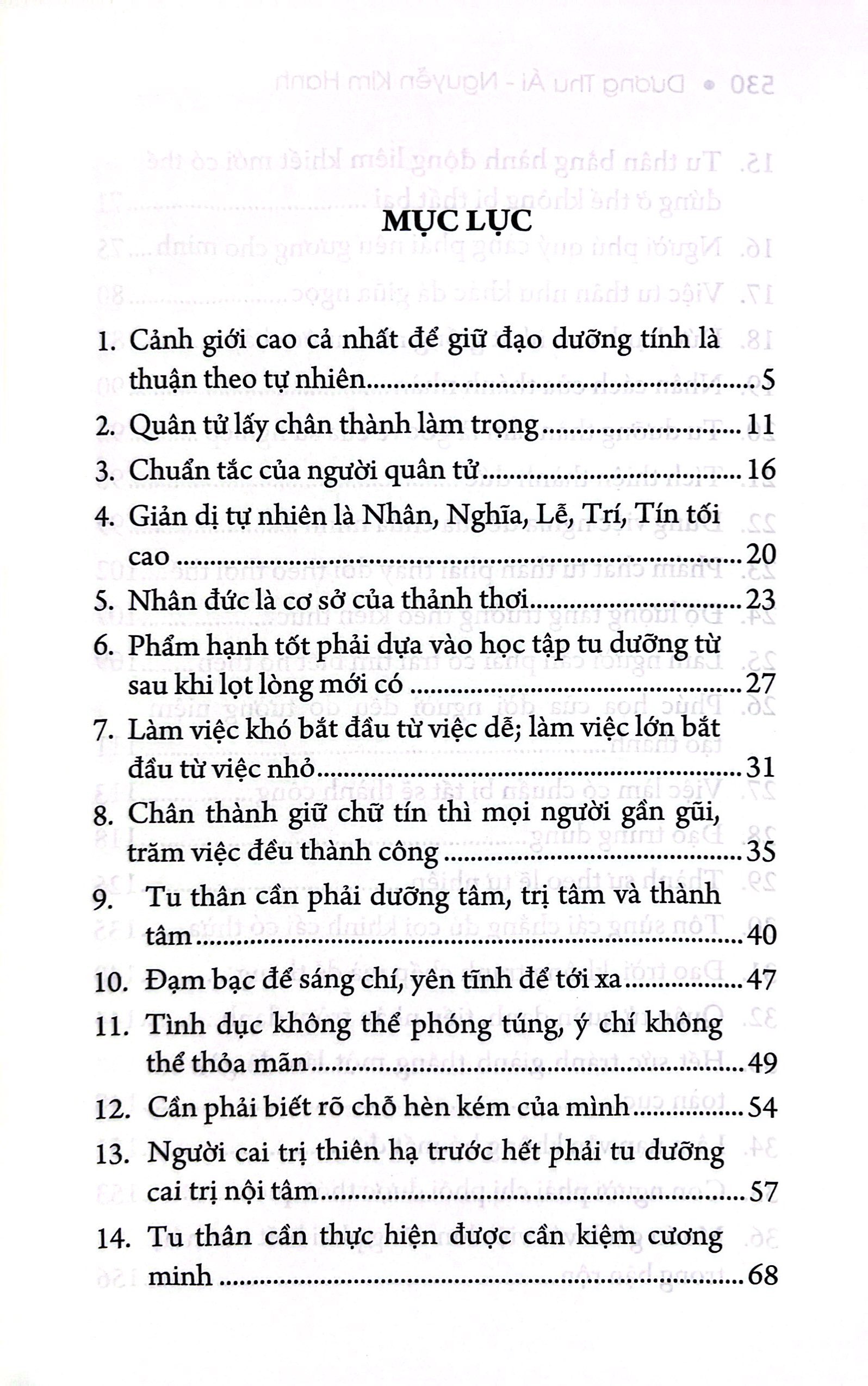 tu thân - thánh hiền thư - Ảnh 8