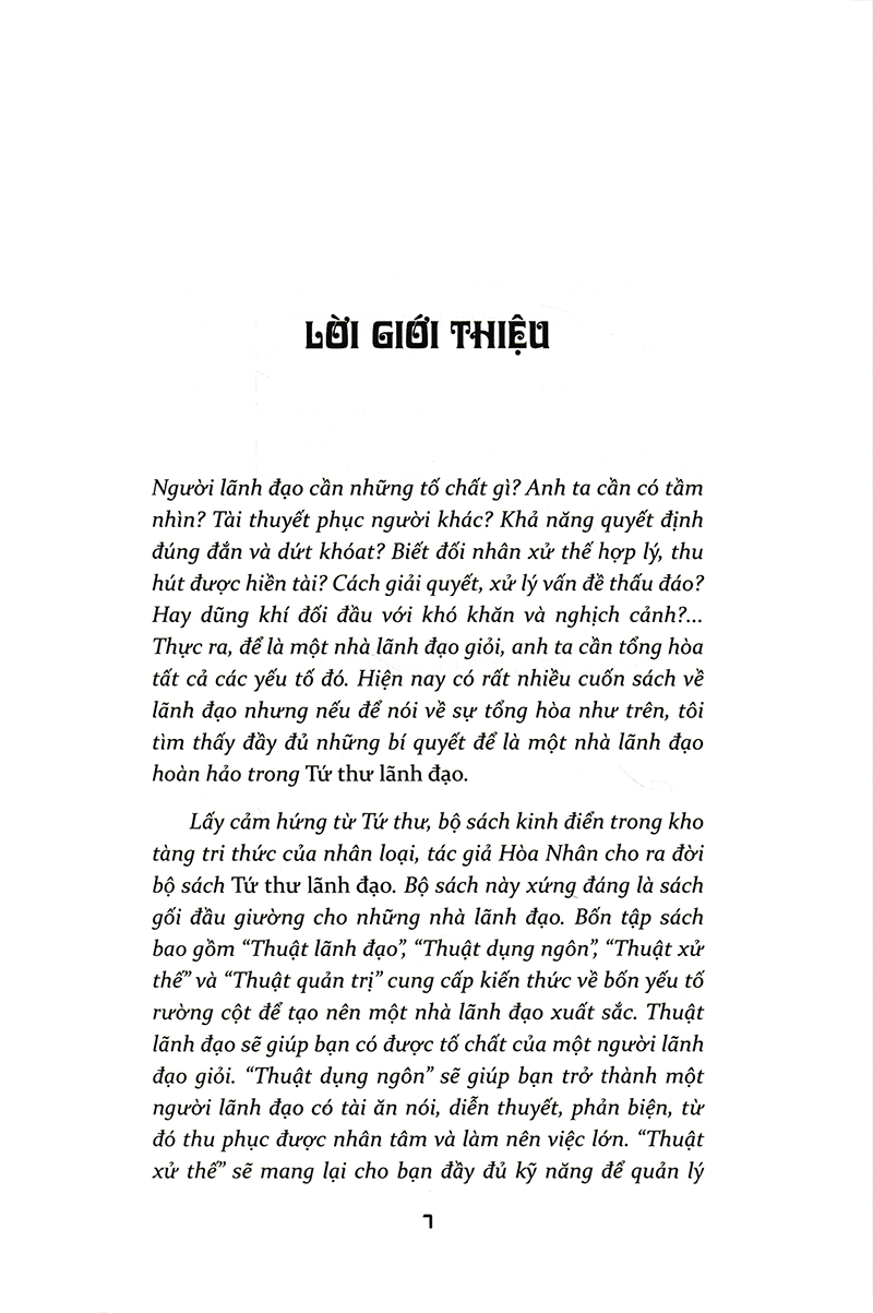 tứ thư lãnh đạo - thuật lãnh đạo (tái bản 2022) - Ảnh 6