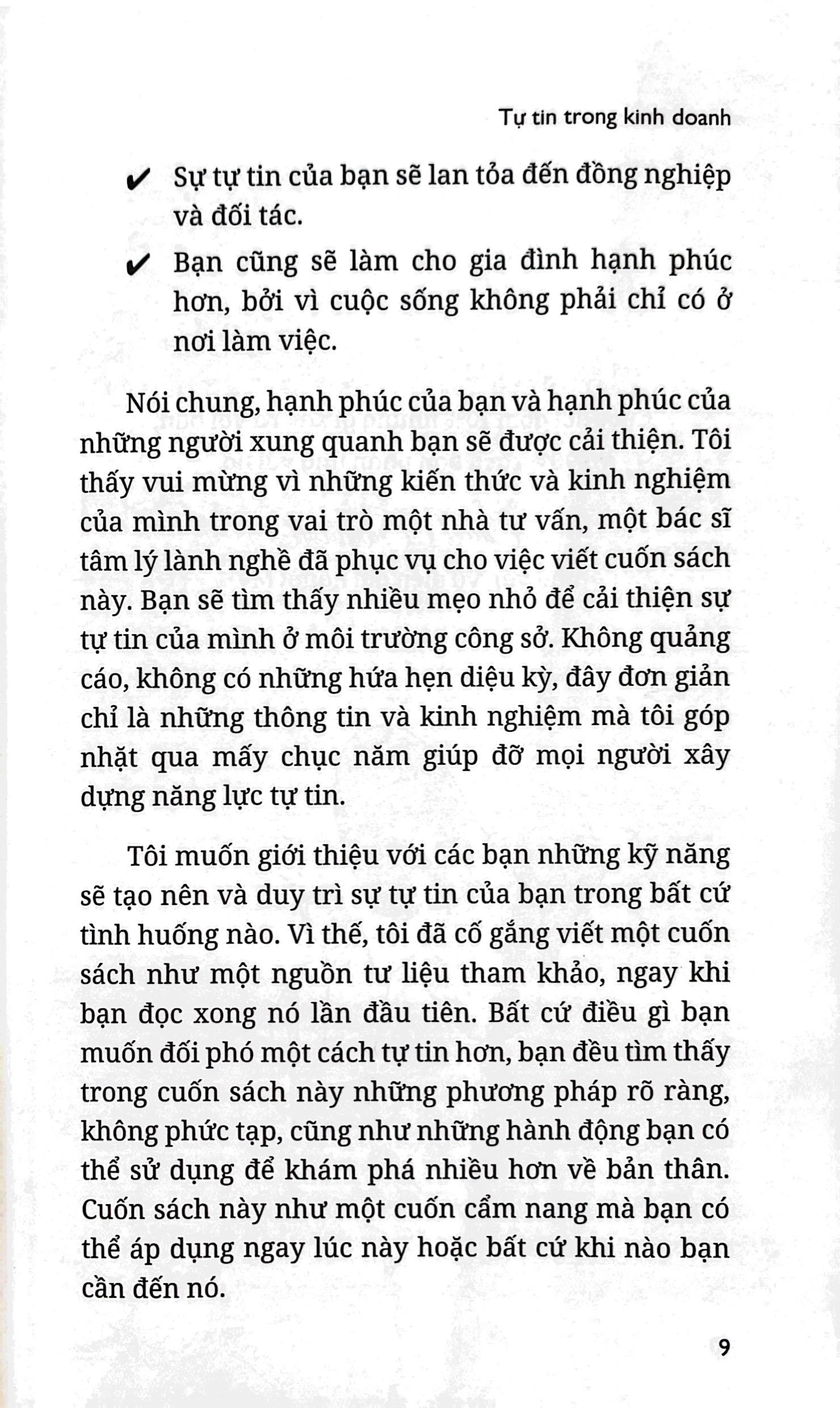 tự tin trong kinh doanh - Ảnh 7
