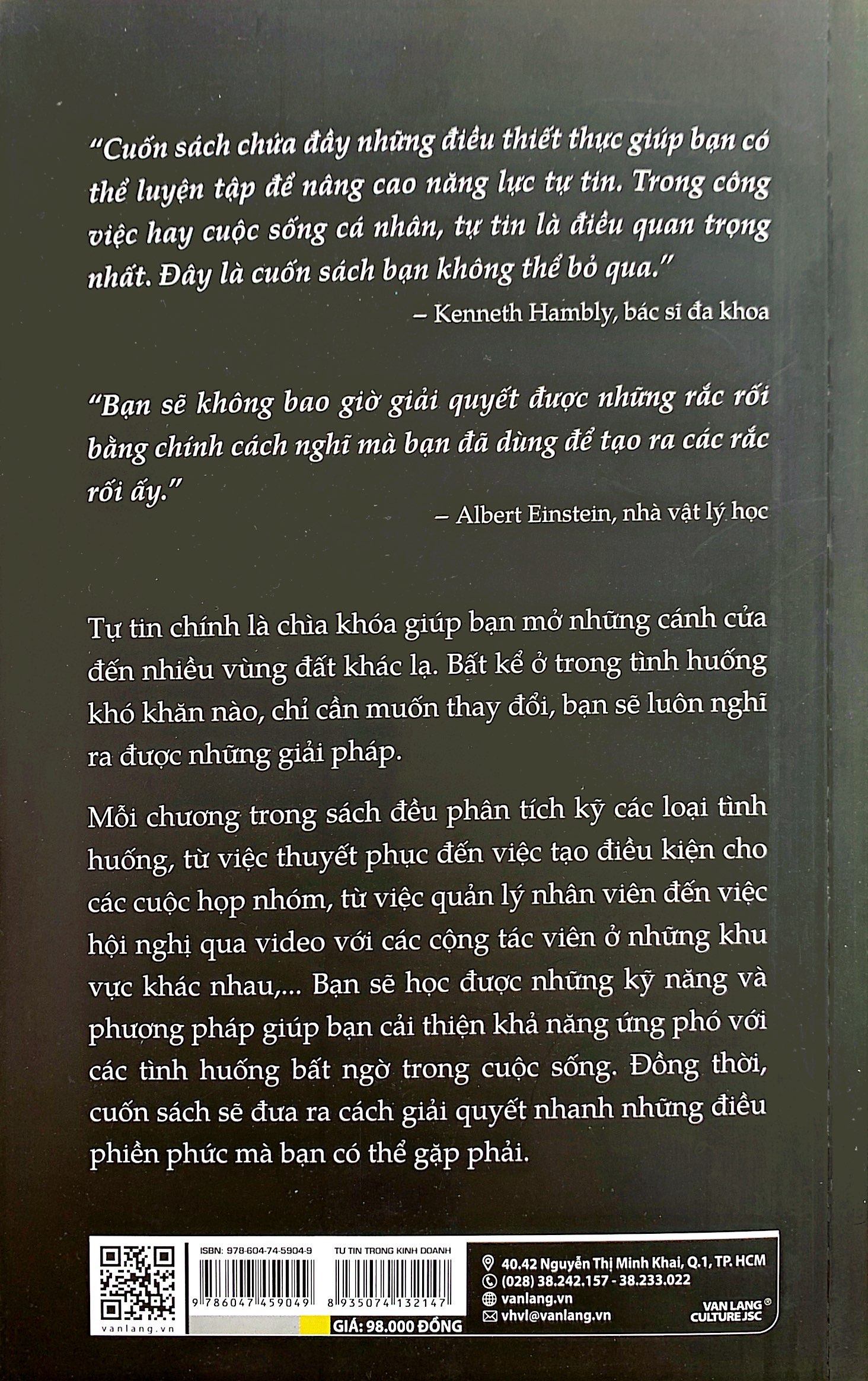 tự tin trong kinh doanh - Ảnh 8