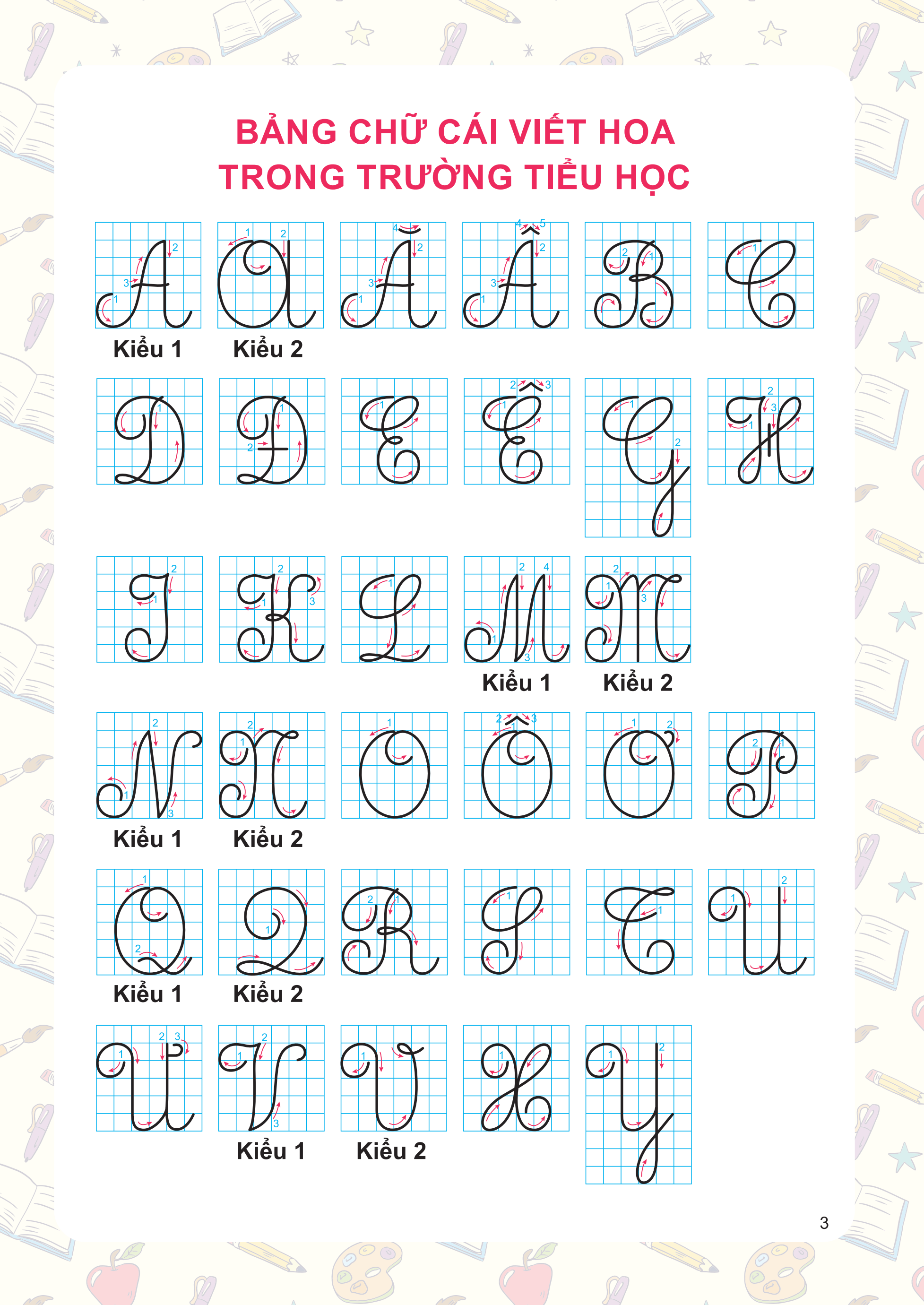 Tự Tin Vào Lớp 1 - Tô Chữ Viết Hoa - Ảnh 11