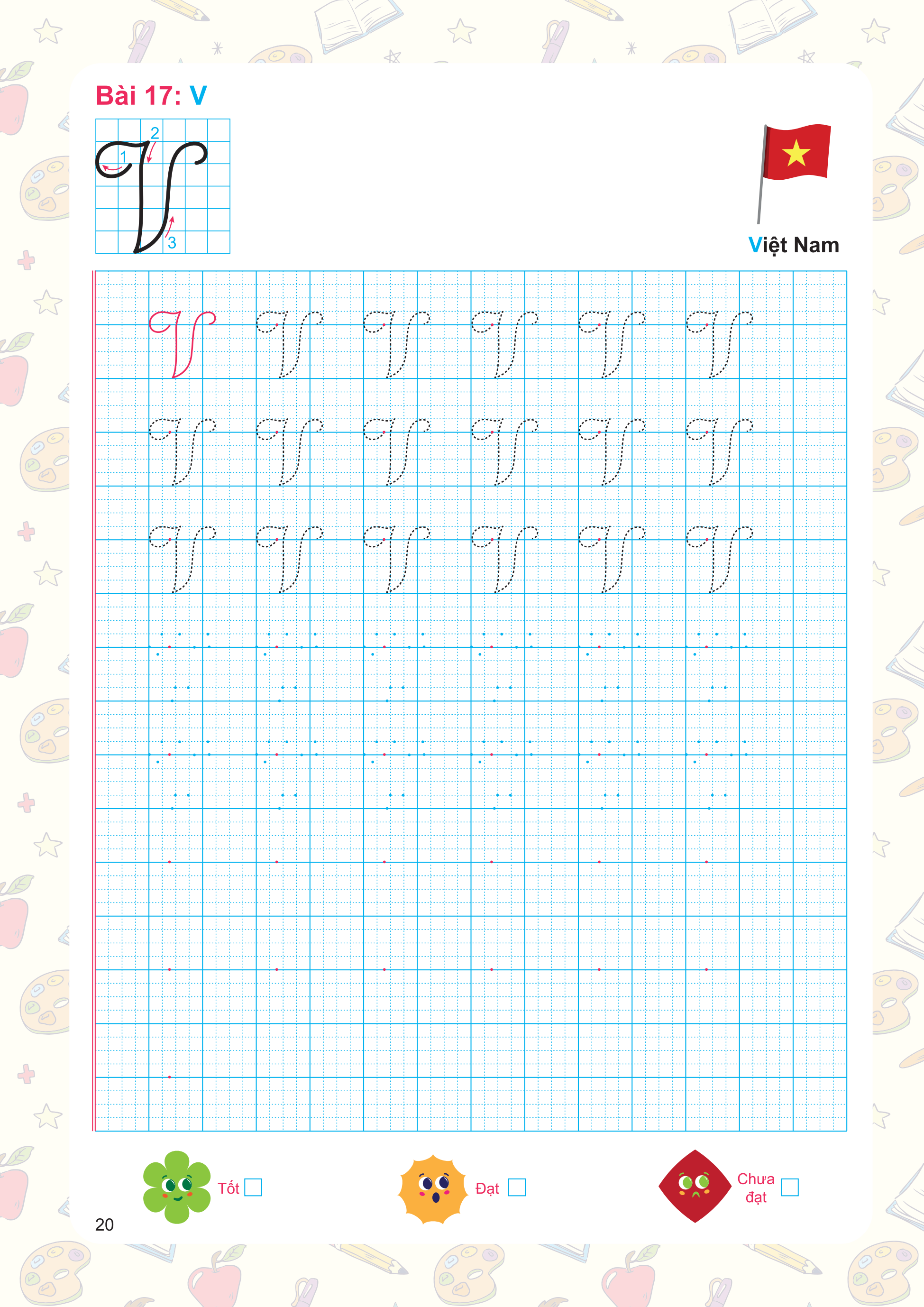 Tự Tin Vào Lớp 1 - Tô Chữ Viết Hoa - Ảnh 12