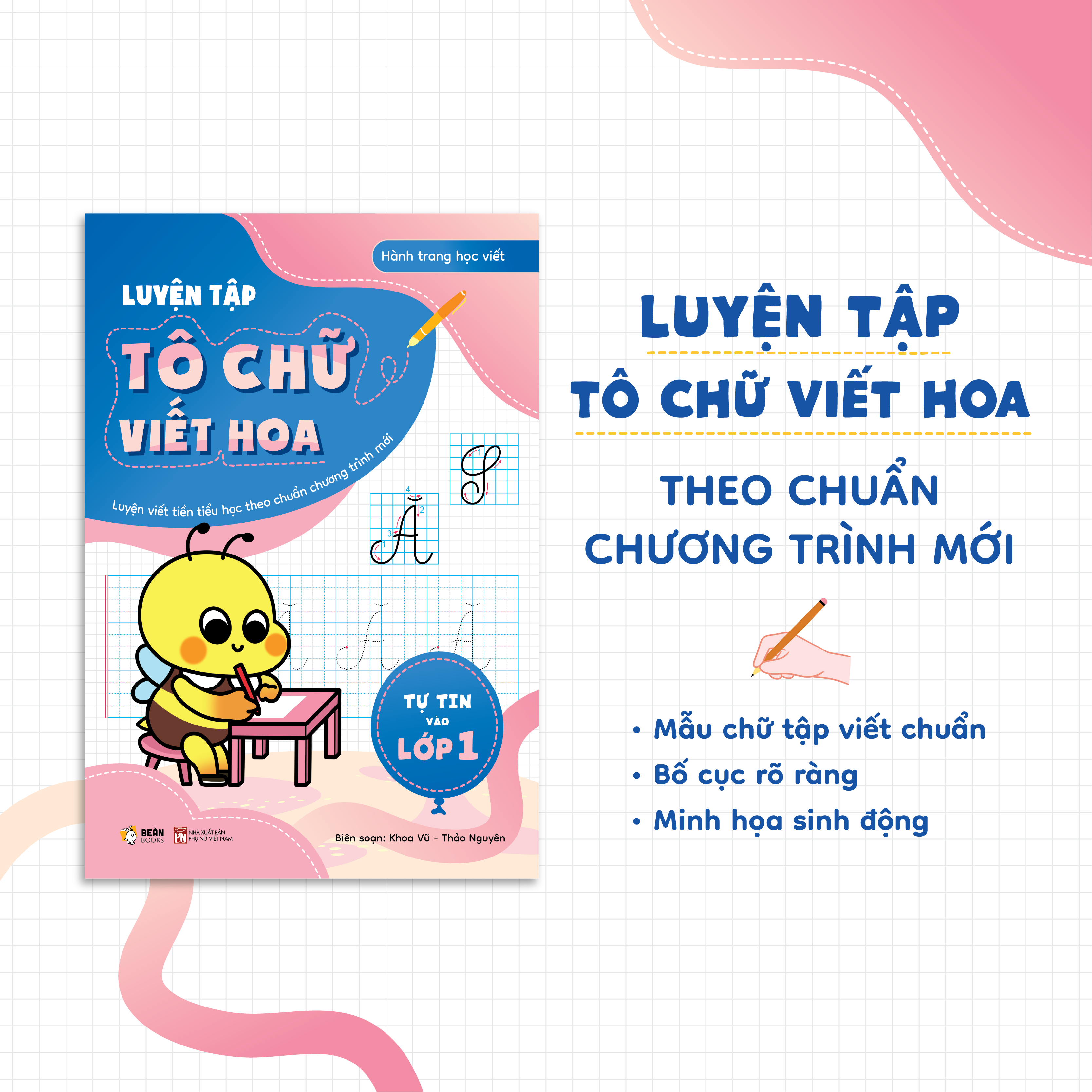Tự Tin Vào Lớp 1 - Tô Chữ Viết Hoa - Ảnh 3