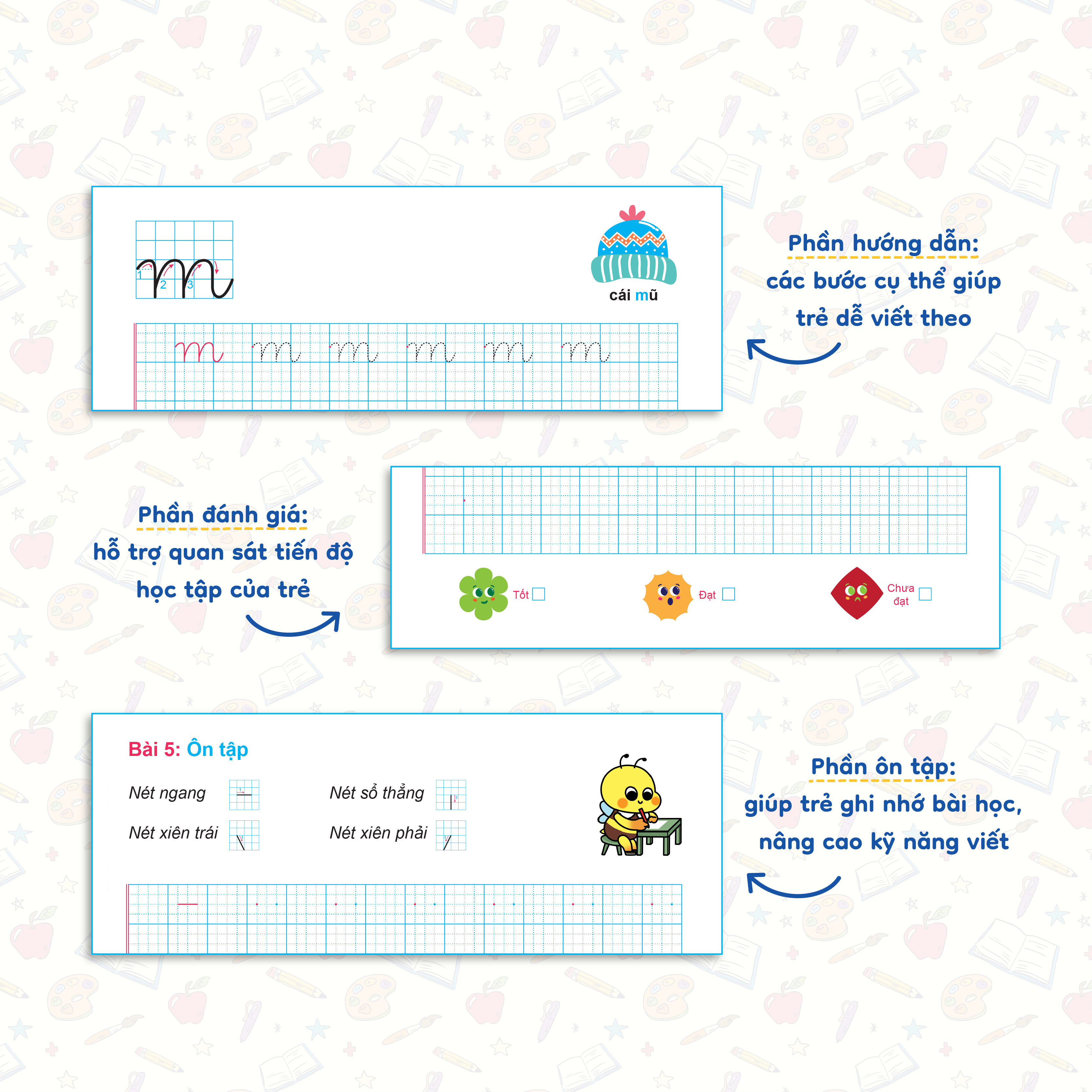 Tự Tin Vào Lớp 1 - Tô Chữ Viết Hoa - Ảnh 4