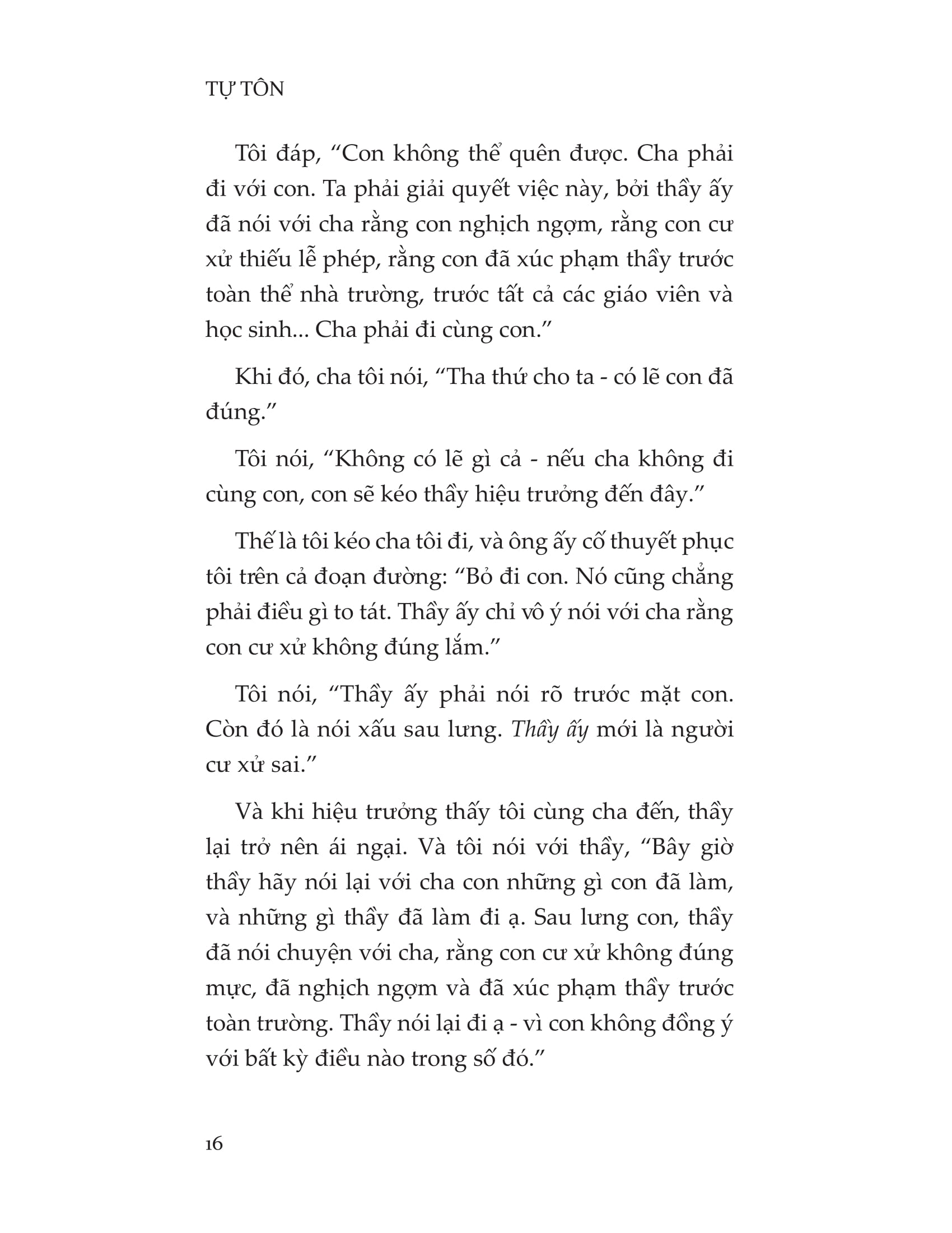 tự tôn - Ảnh 17