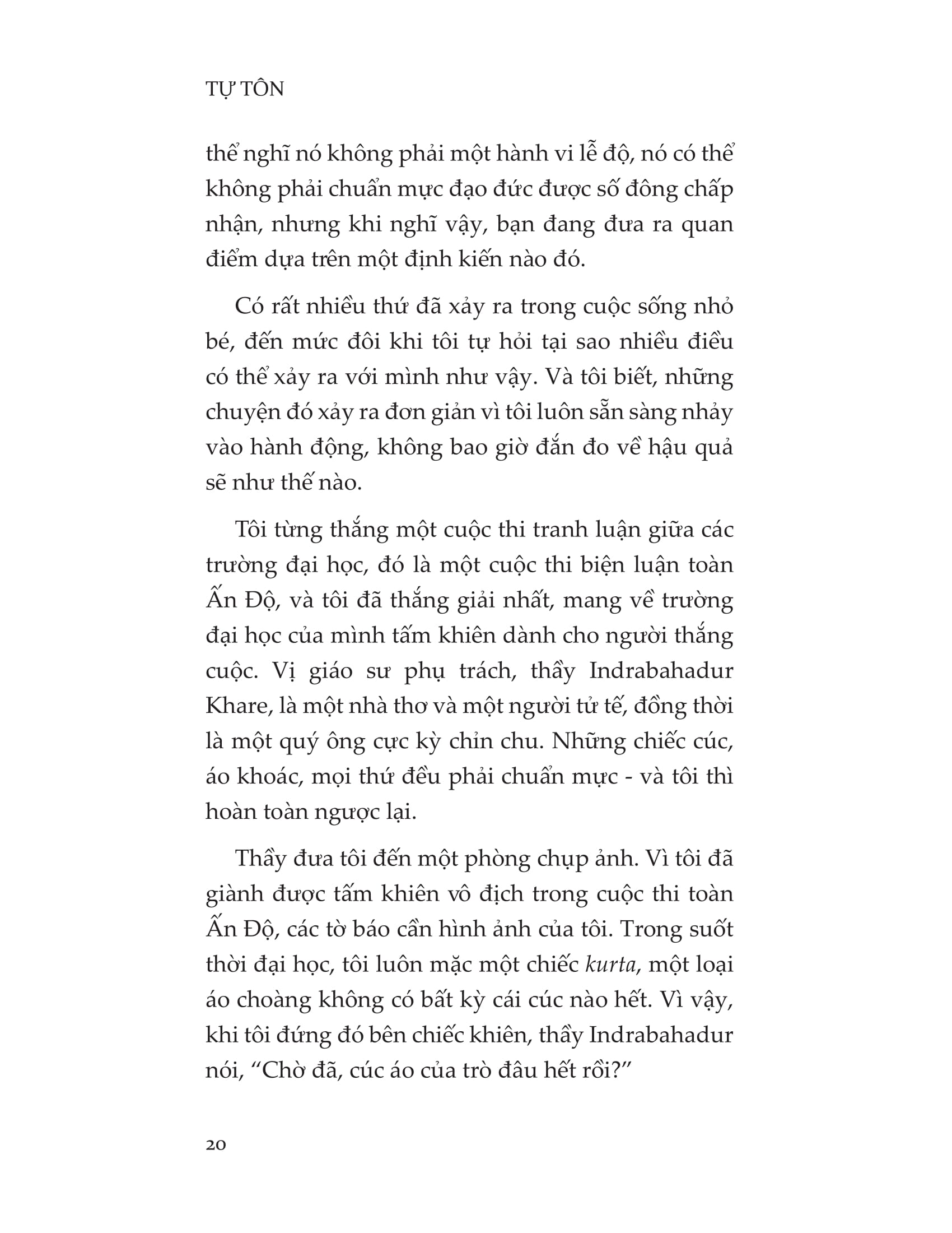 tự tôn - Ảnh 21