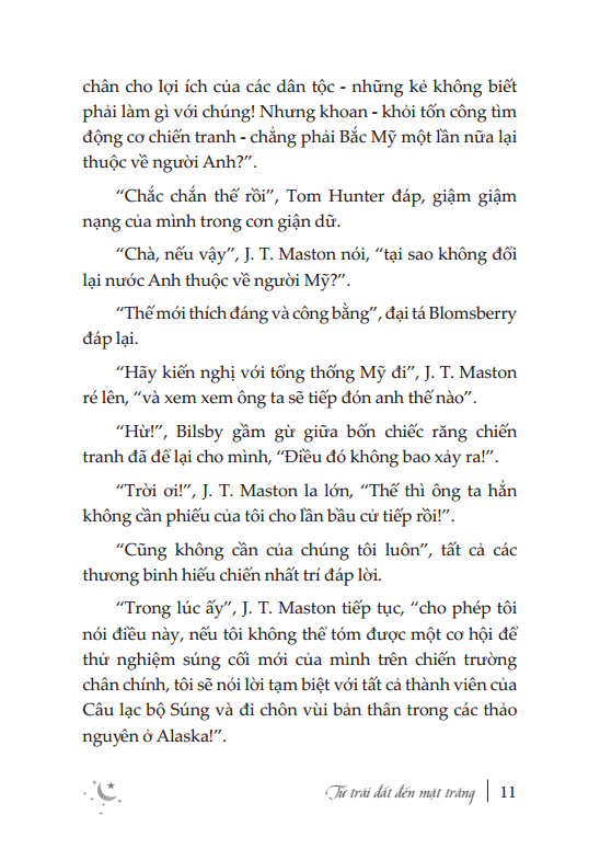 từ trái đất đến mặt trăng - bìa cứng (tái bản 2022) - Ảnh 12