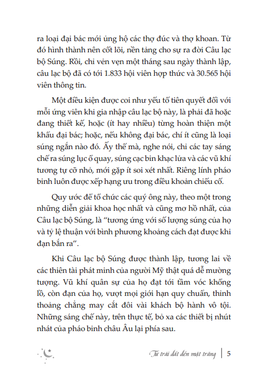 từ trái đất đến mặt trăng - bìa cứng (tái bản 2022) - Ảnh 6