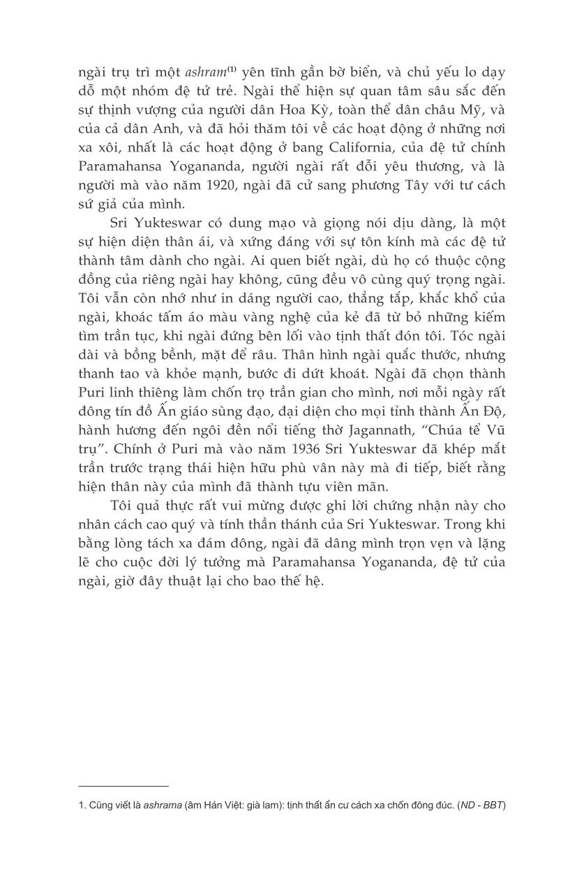tự truyện của một yogi (tái bản) - Ảnh 8