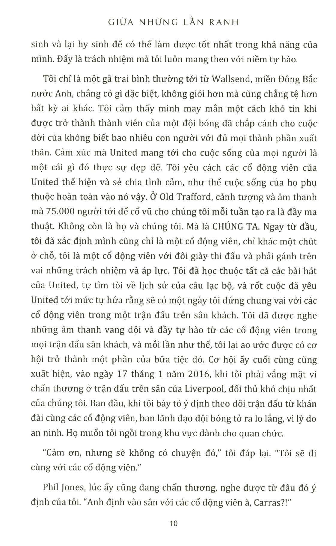 tự truyện michael carrick - giữa những lằn ranh - Ảnh 4