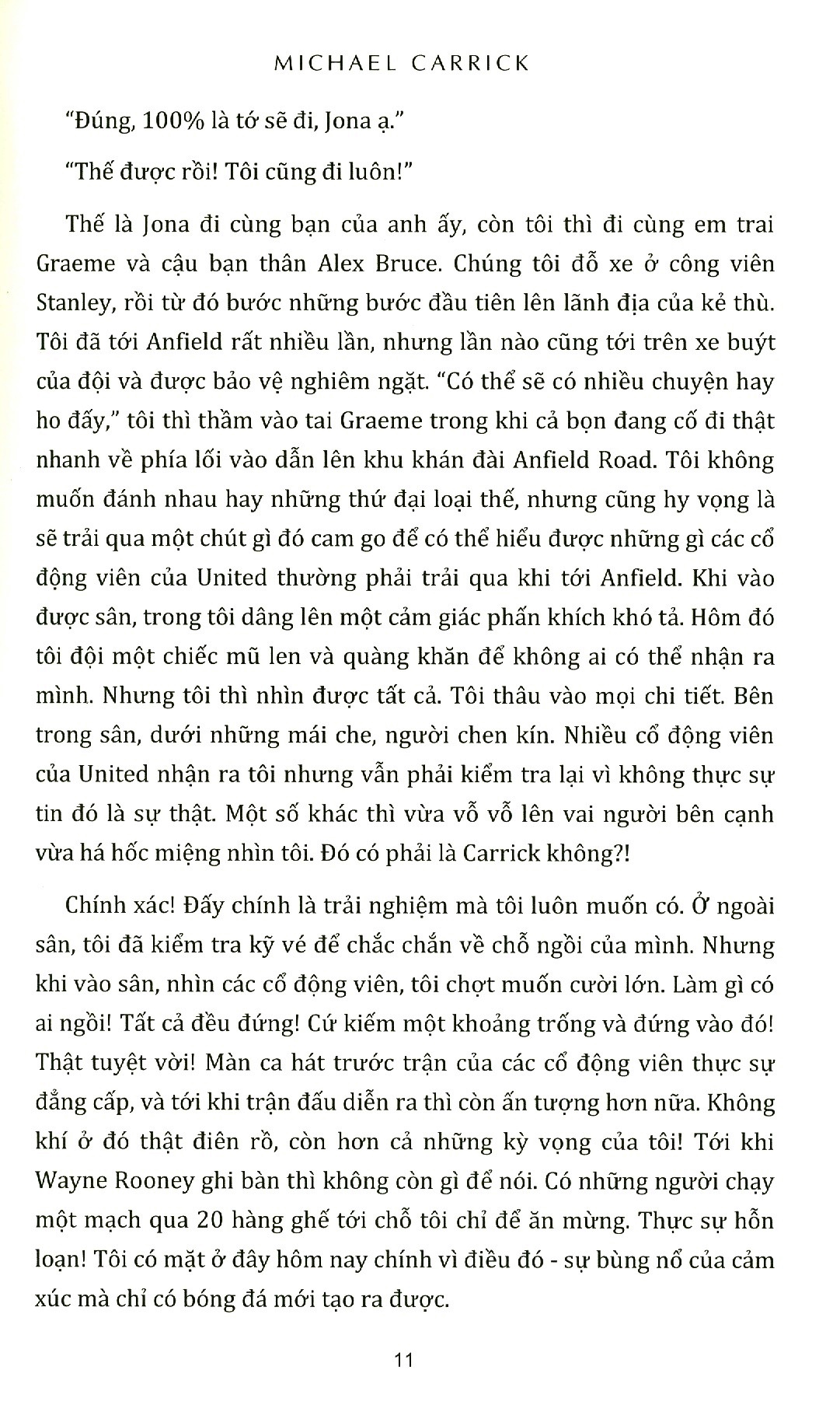 tự truyện michael carrick - giữa những lằn ranh - Ảnh 5