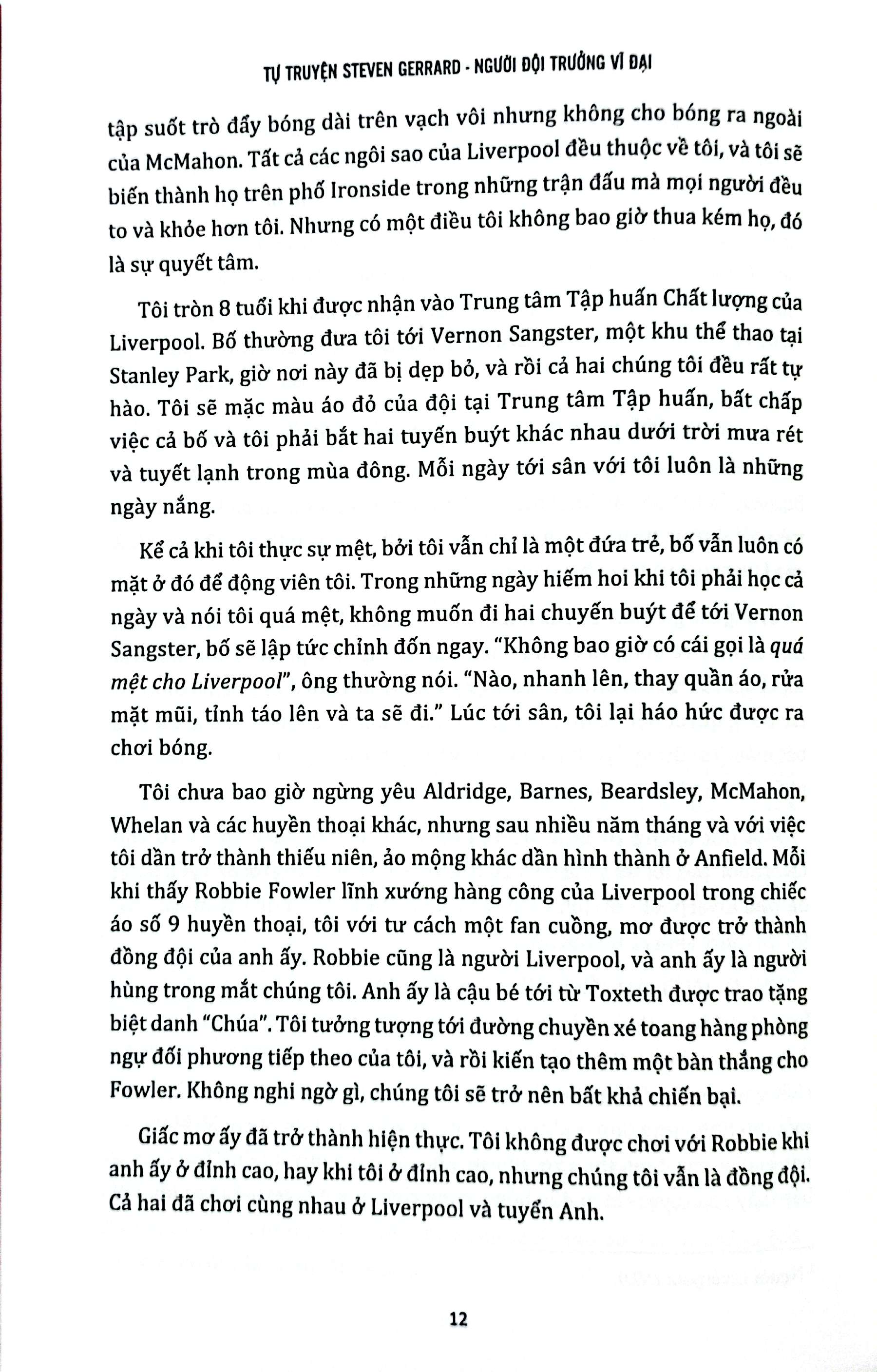 tự truyện steven gerrard - người đội trưởng vĩ đại - Ảnh 5