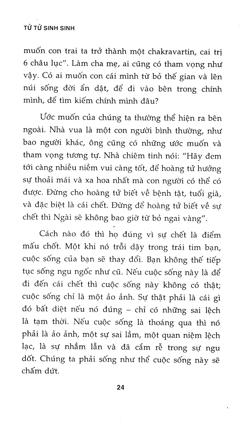 tử tử sinh sinh - đi tìm ý nghĩa đích thực của cuộc đời (tái bản) - Ảnh 9