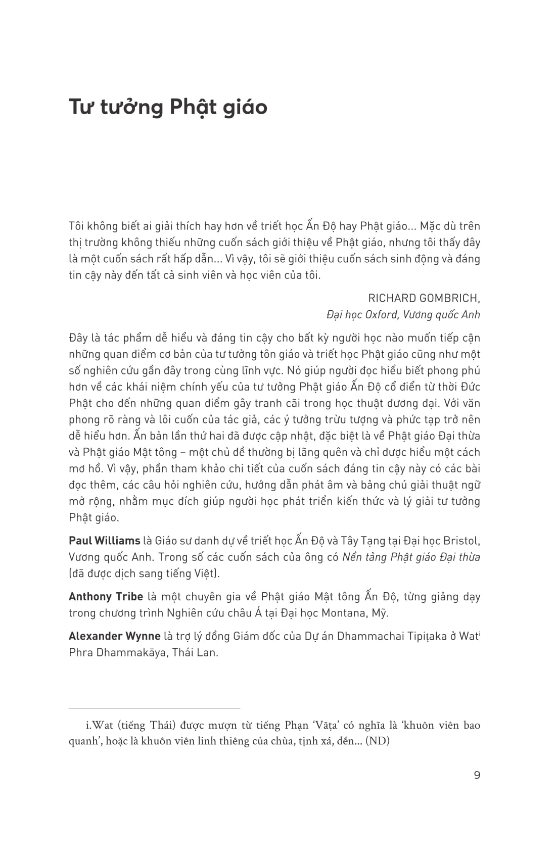 tư tưởng phật giáo - một giới thiệu toàn diện về truyền thống ấn độ - Ảnh 9