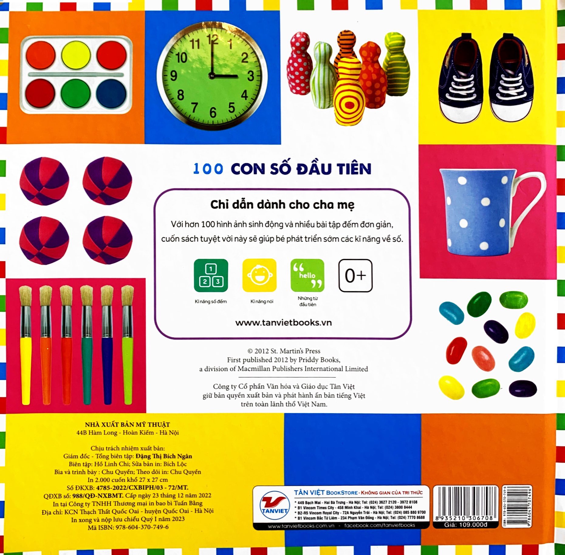 từ vựng đầu đời của bé - 100 con số đầu tiên - Ảnh 7