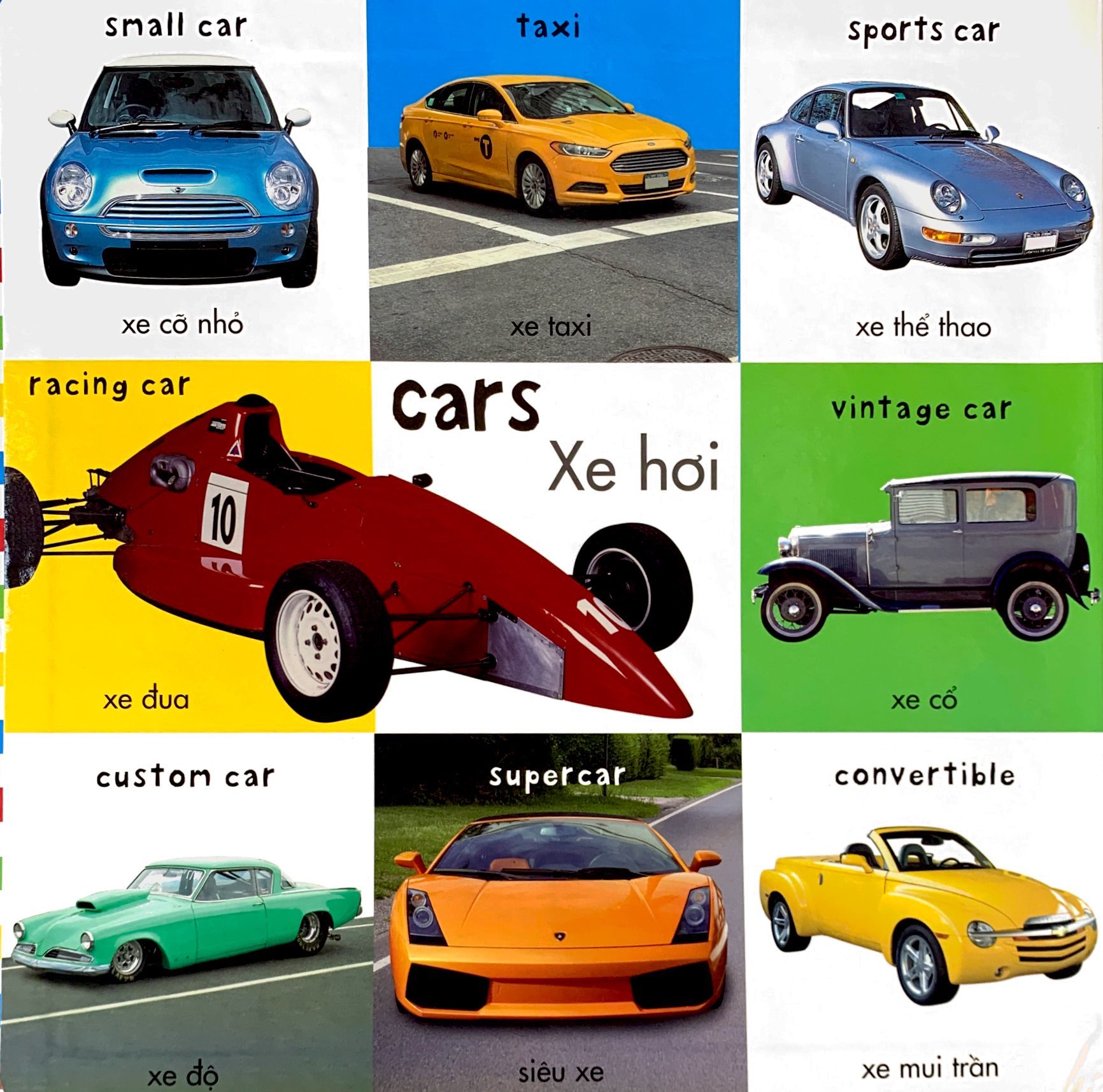 từ vựng đầu đời của bé - 100 phương tiện đầu tiên của bé - Ảnh 3