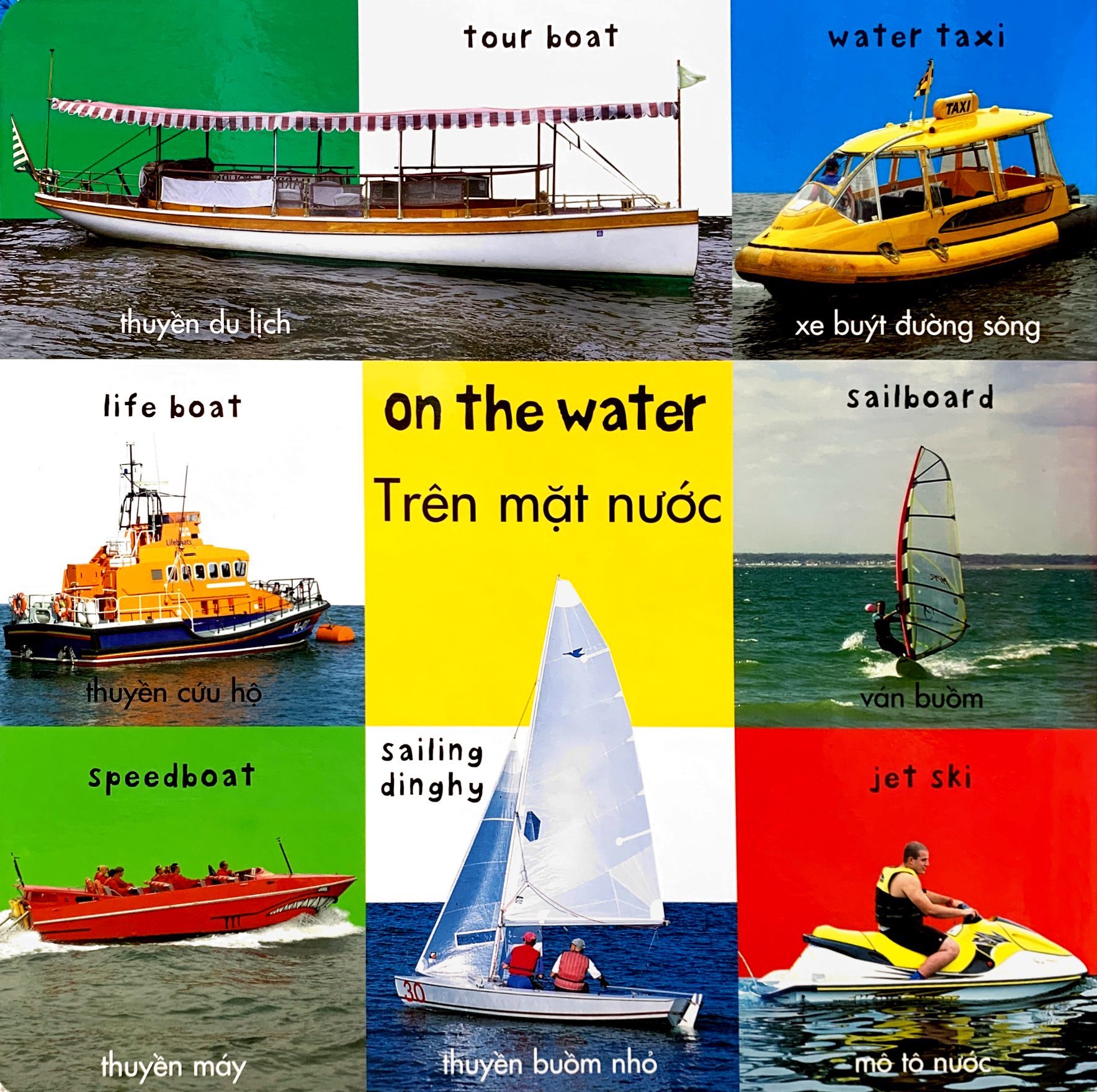 từ vựng đầu đời của bé - 100 phương tiện đầu tiên của bé - Ảnh 5