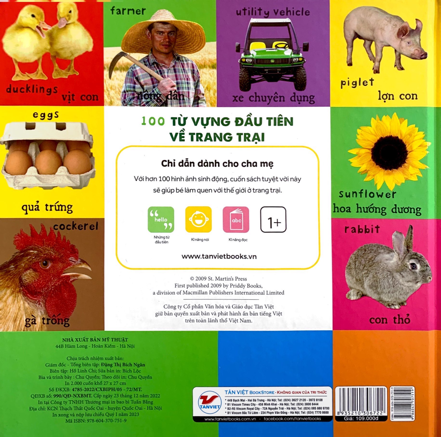 từ vựng đầu đời của bé - 100 từ vựng đầu tiên về trang trại - Ảnh 7