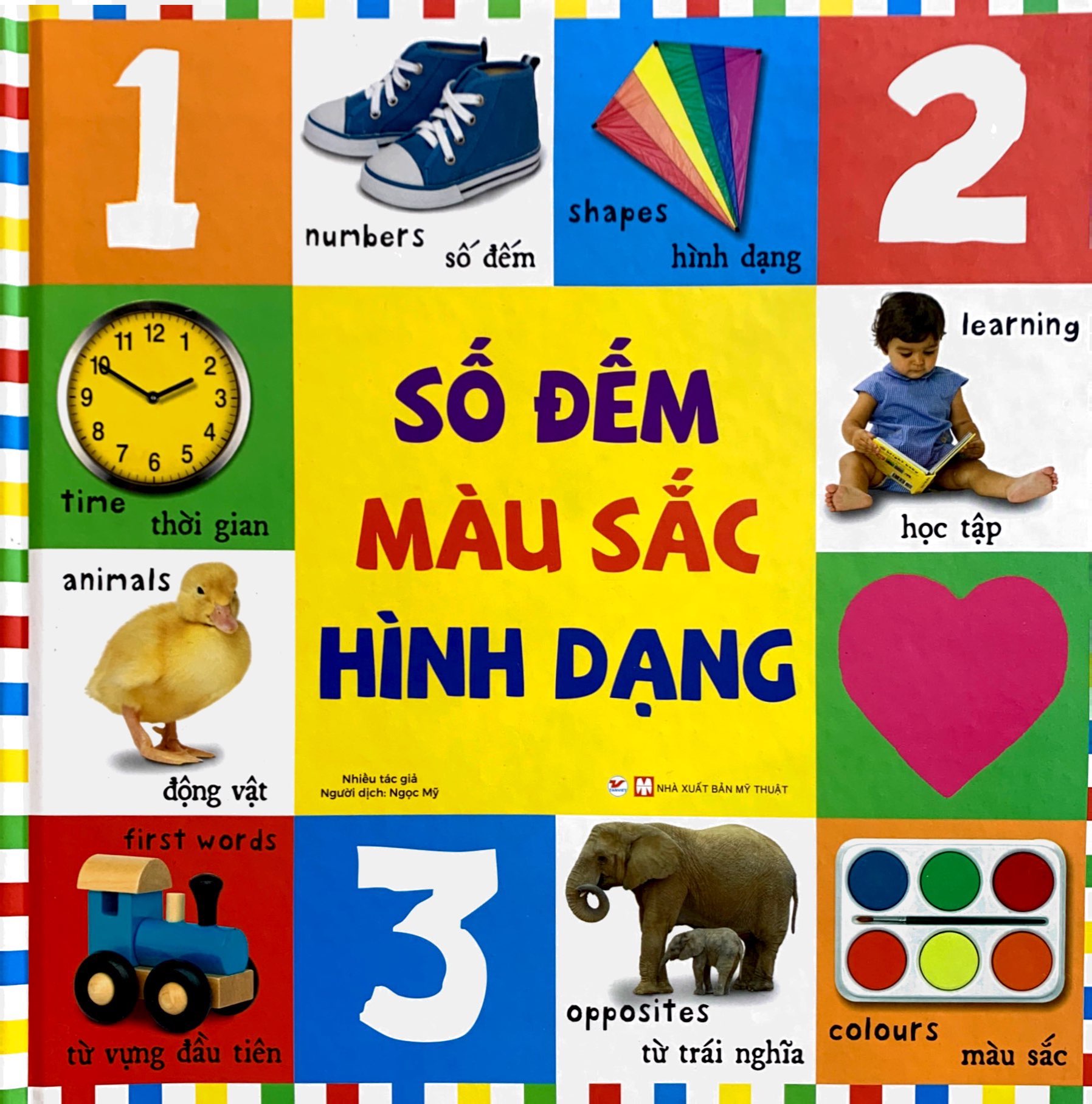 từ vựng đầu đời của bé - số đếm, màu sắc, hình dạng - Ảnh 2