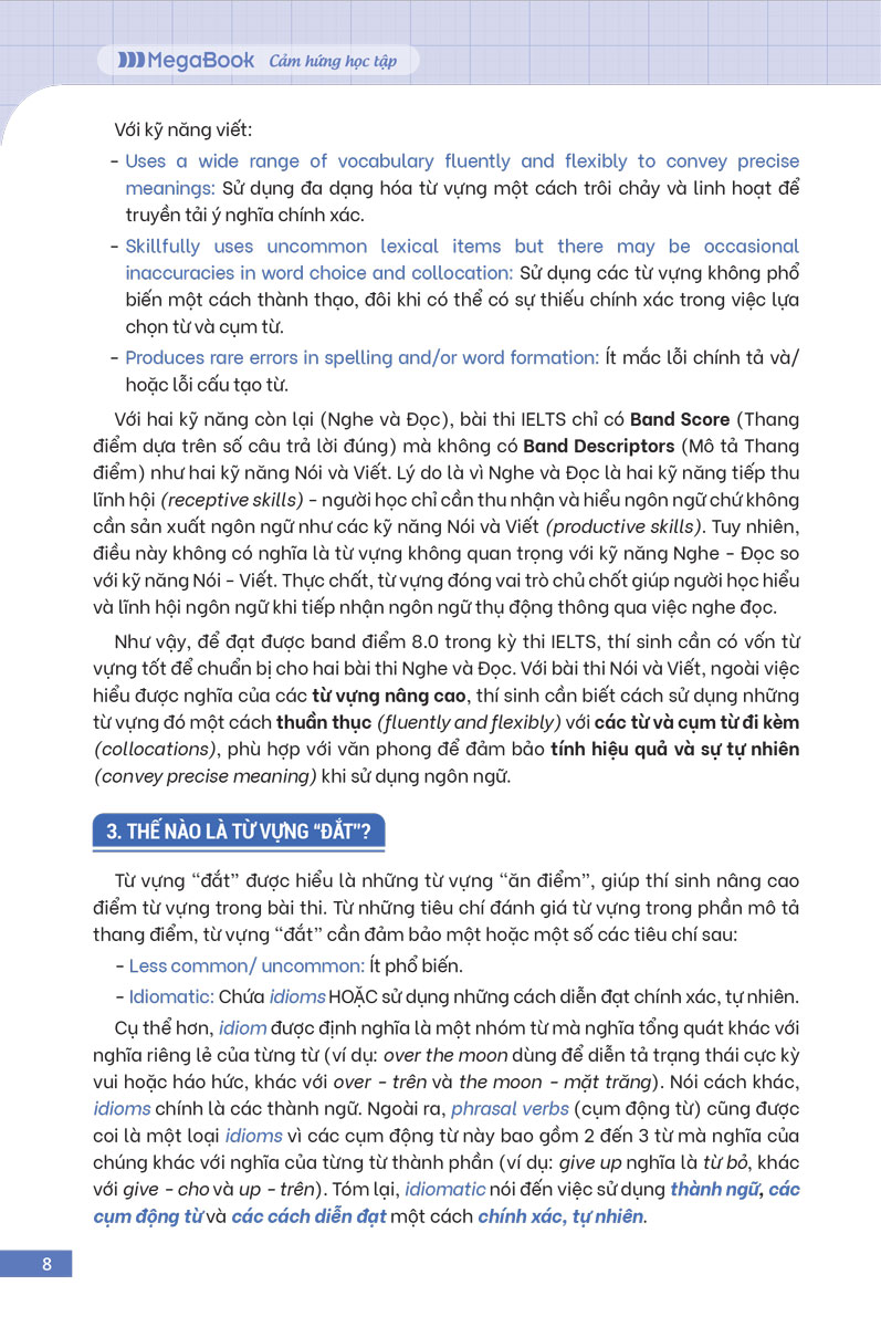 từ vựng ielts 8.0 - từ vựng đắt để đạt điểm cao 4 kỹ năng - Ảnh 10